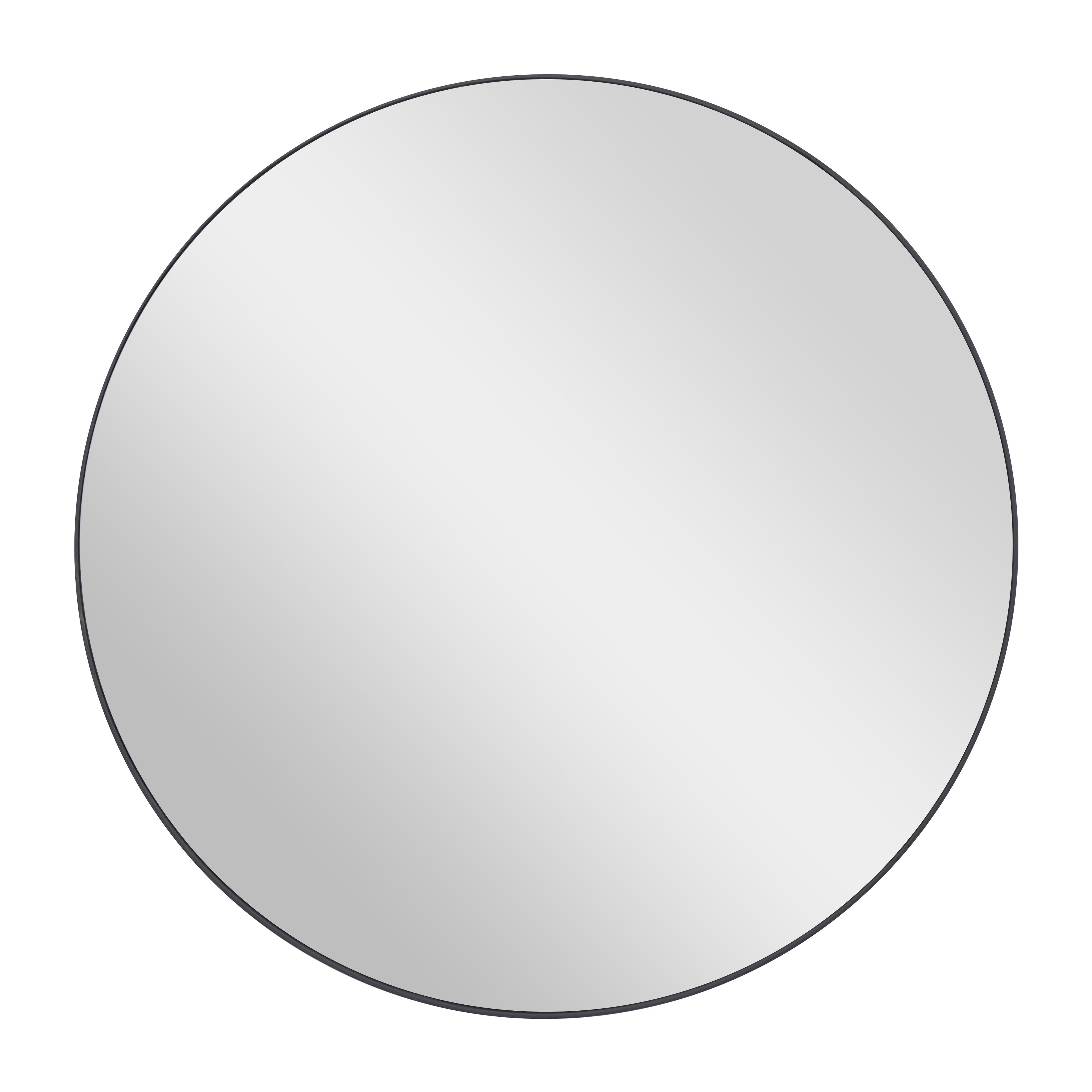 Wooden Room Wall Mirror with Thin Frame