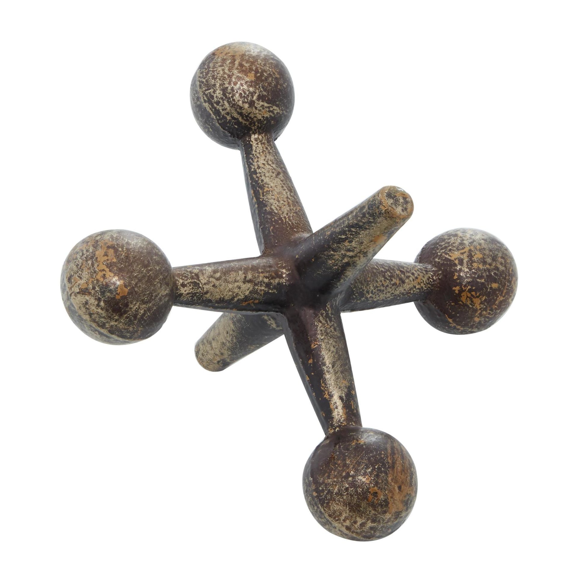 Set of 3 Jack Metal Decorative Sculpture Set of 3 5", 7", 9"W