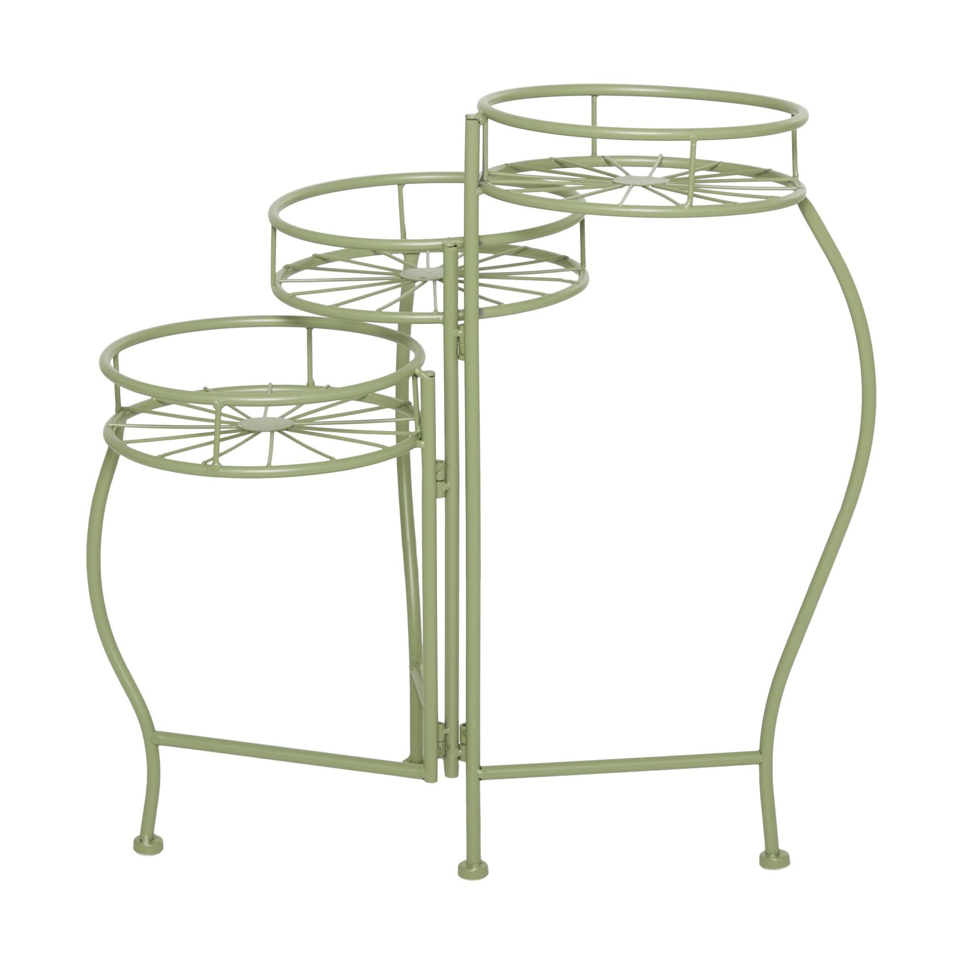 Starburst Metal 3 Tier Indoor Outdoor Plantstand