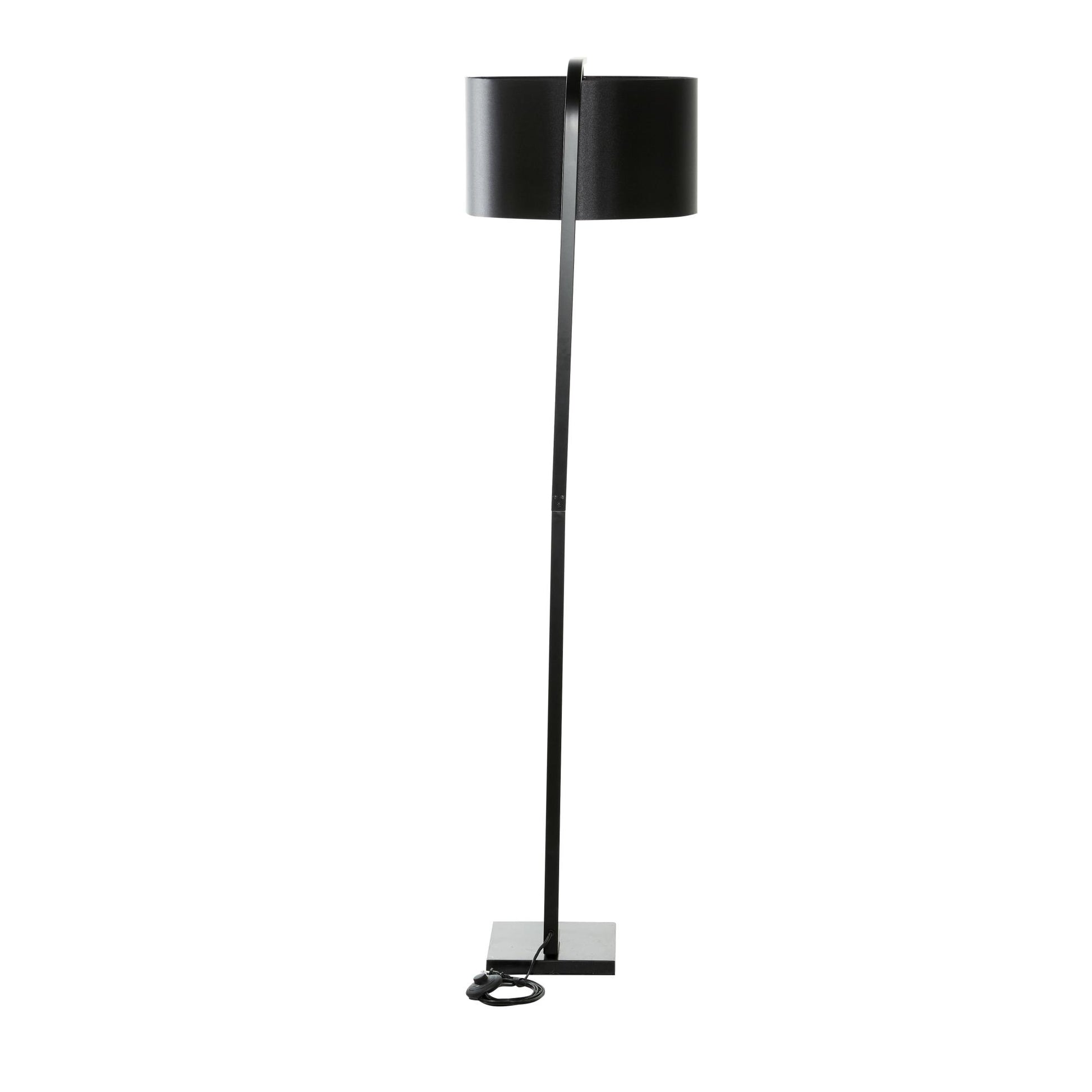 Black Metal Room Floor Lamp