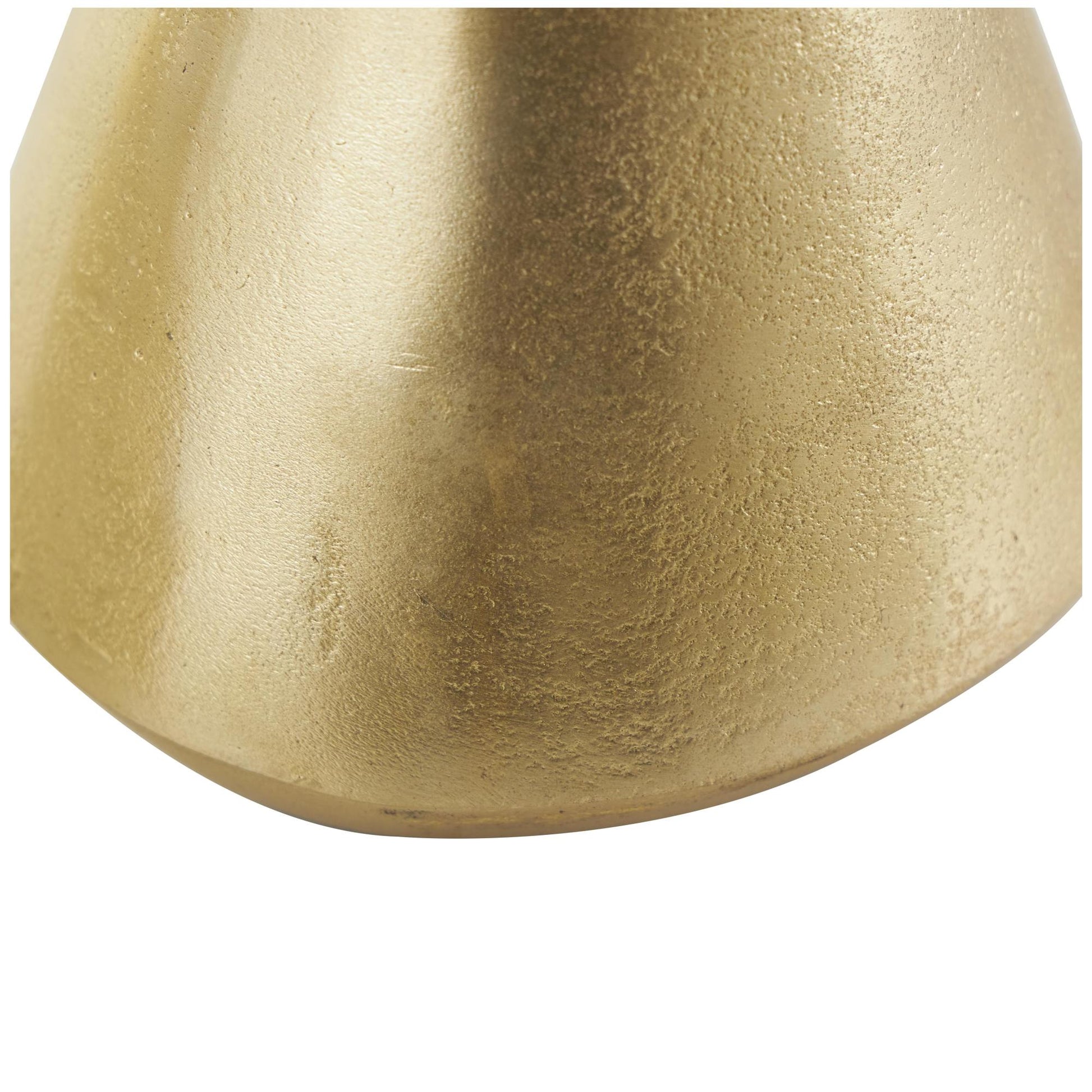 CosmoLiving by Cosmopolitan Set of 3 Aluminum Metal Decorative Vase with Varying Shapes