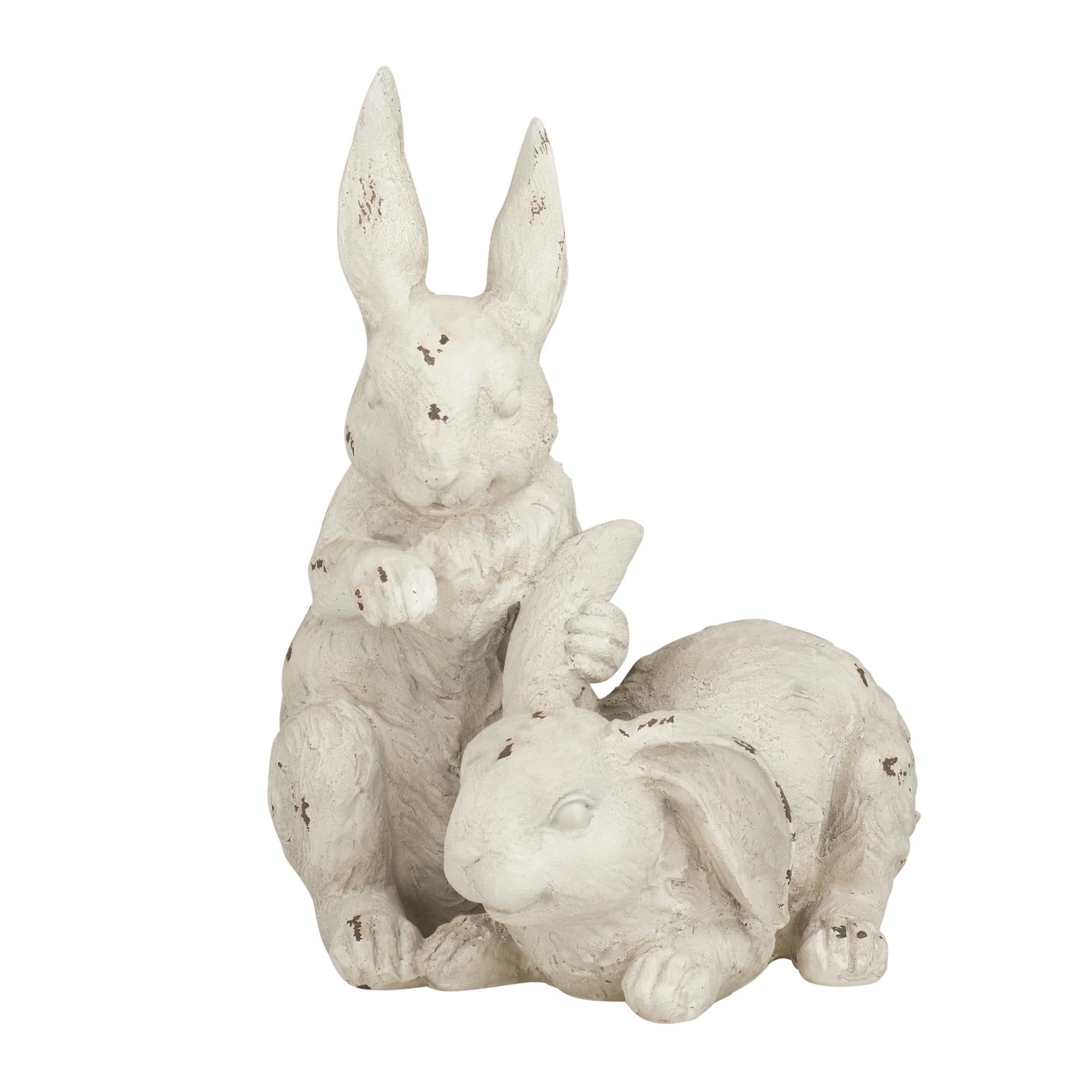 Rabbit Resin Indoor Outdoor Decorative Garden Sculpture