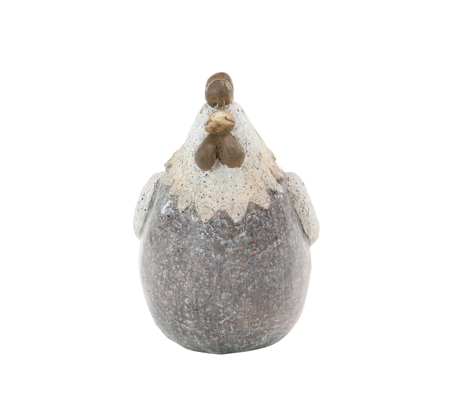 Gray Polystone Indoor Outdoor Decorative Garden Sculpture