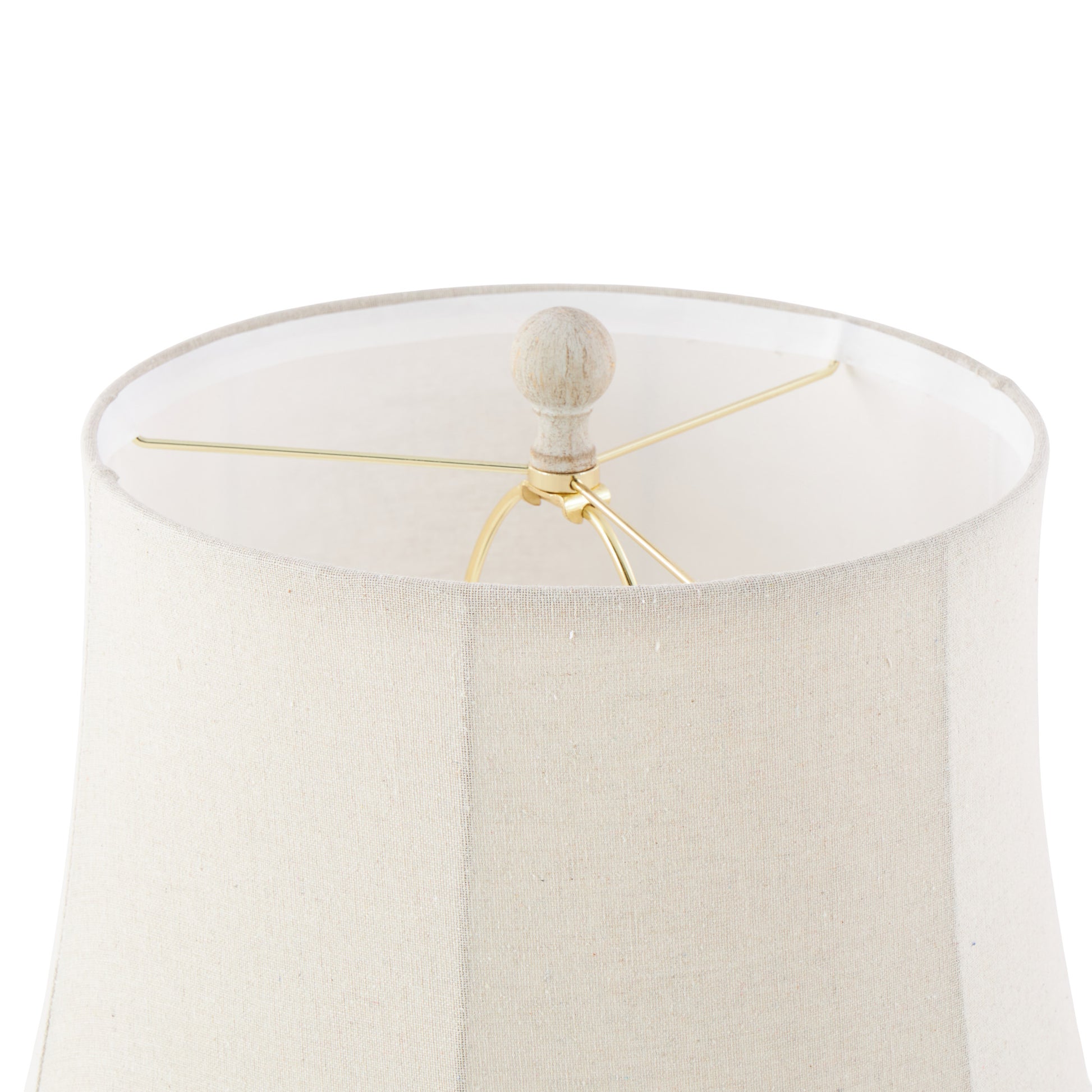 Set of 2 Fleur De Lis Beige Polystone Room Table Lamp