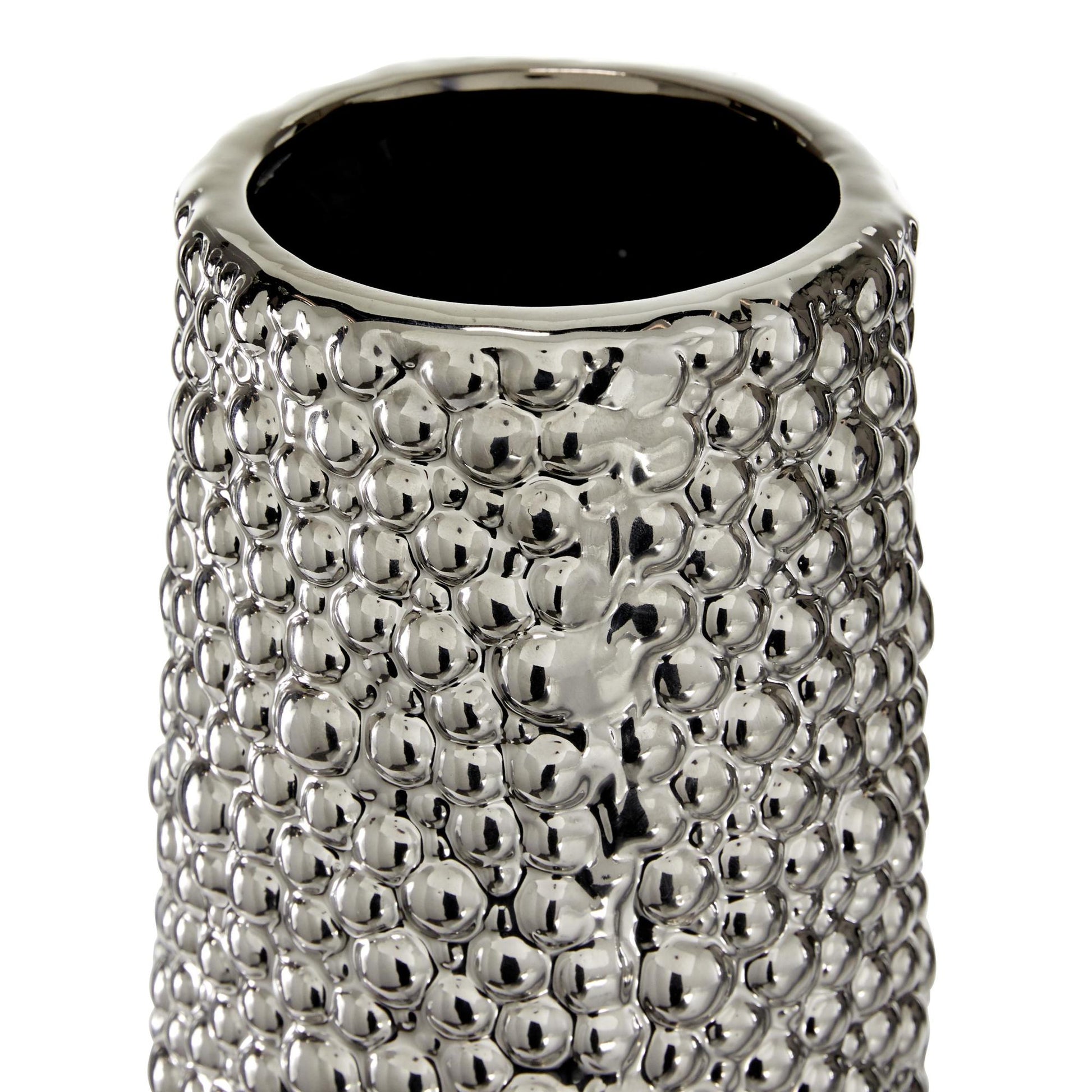 Ceramic Decorative Vase with Bubble Texture