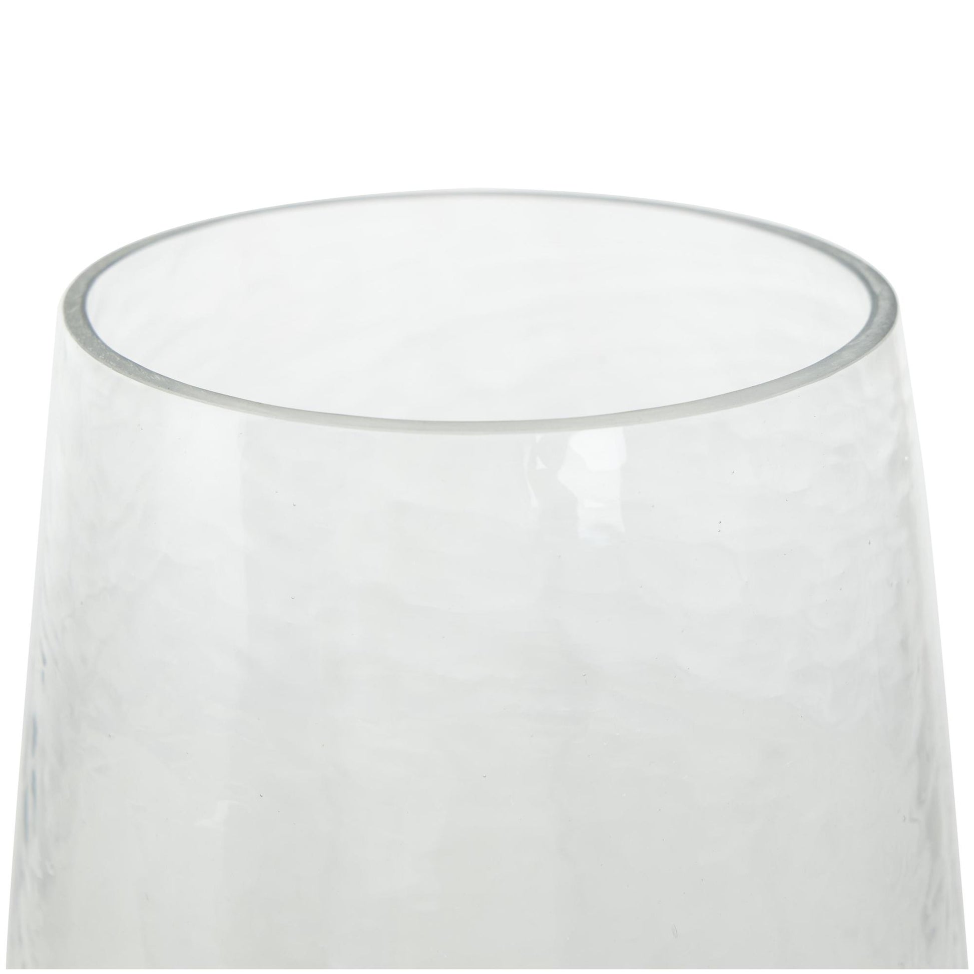 Clear Stainless Steel Metal Room Hurricane Lamp with Stainless Steel X Shaped Base