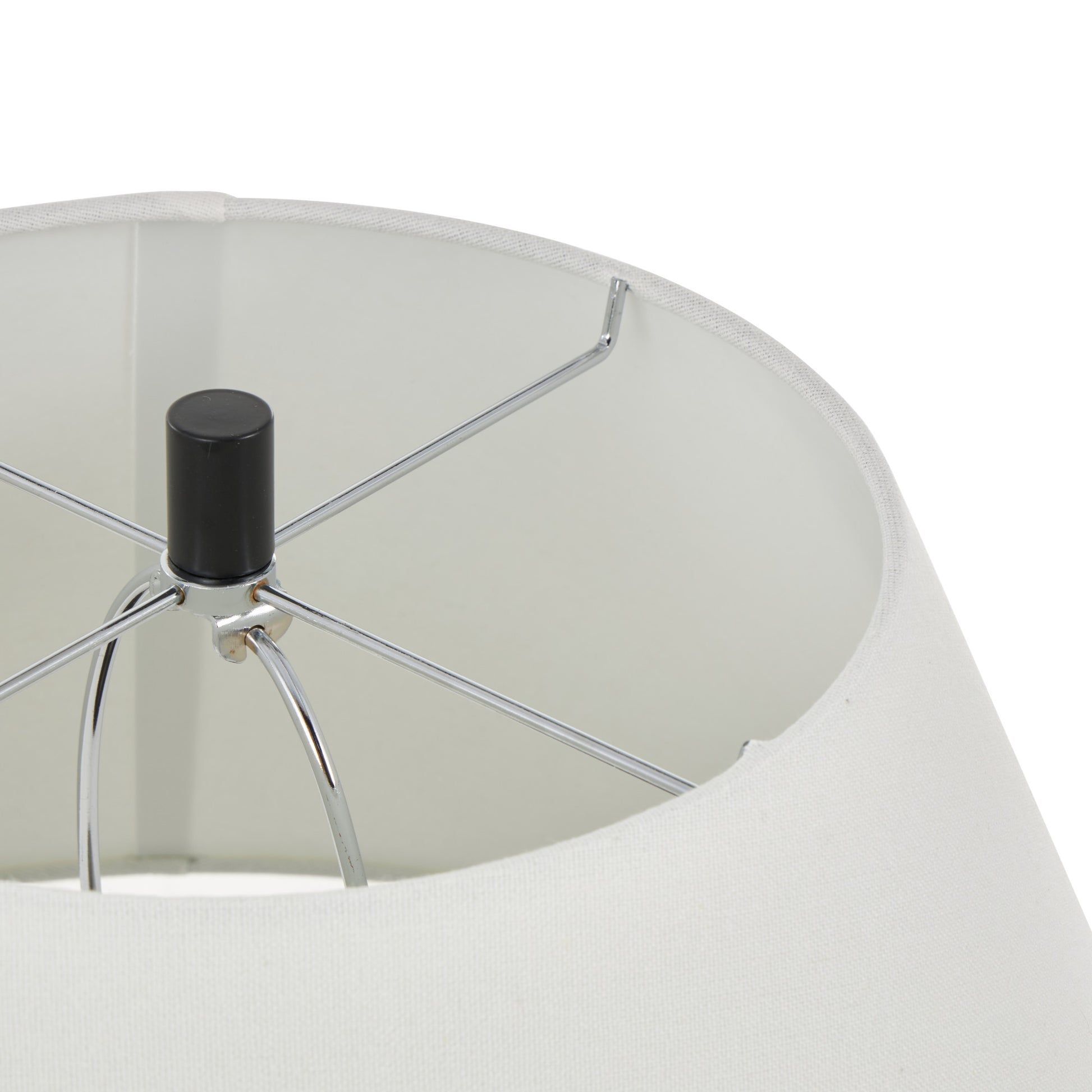 Ceramic Wide Rounded Textured Room Table Lamp with White Linen Shade 19" x 19" x 25"