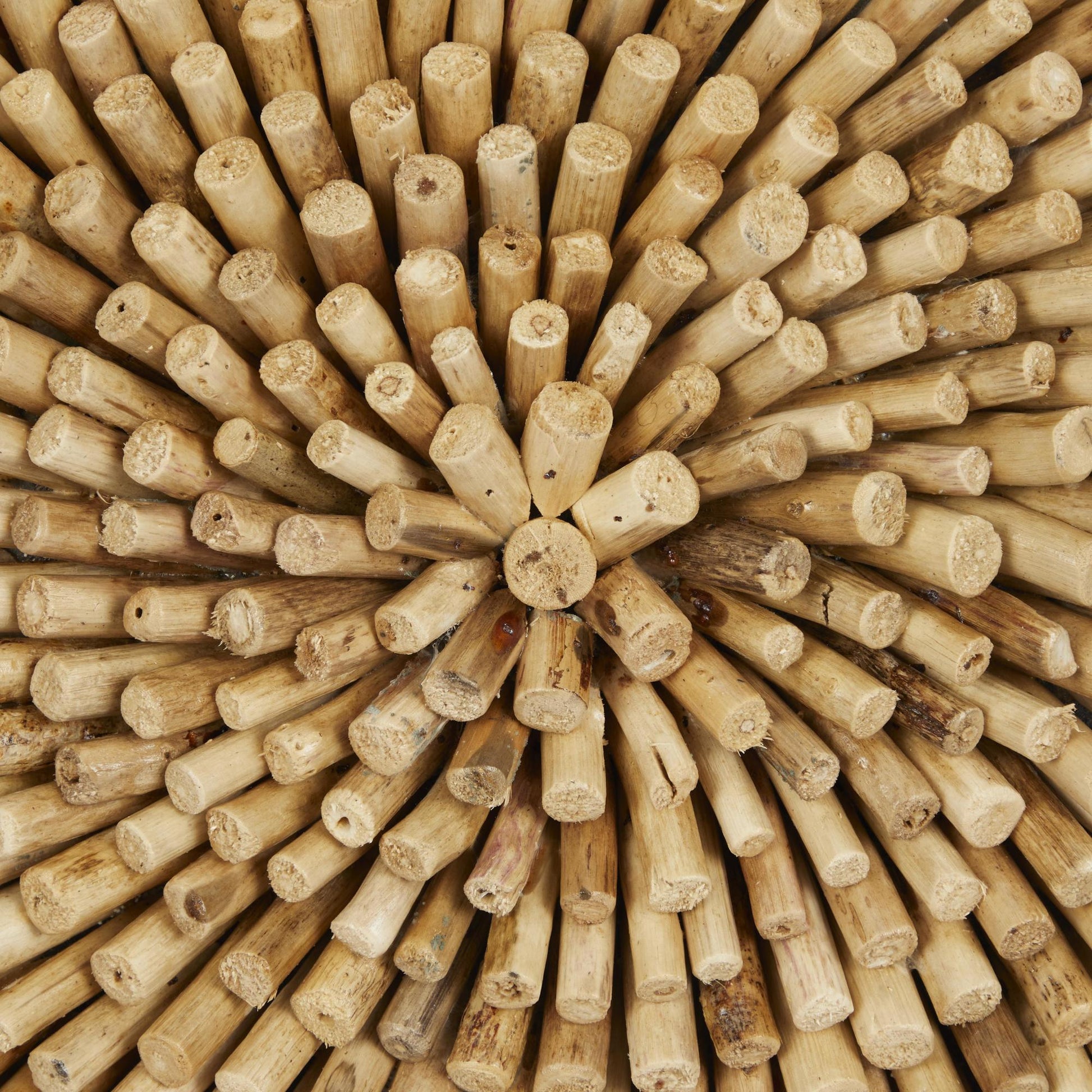 Starburst Brown Driftwood Handmade Layered Stick Home Wall Decor