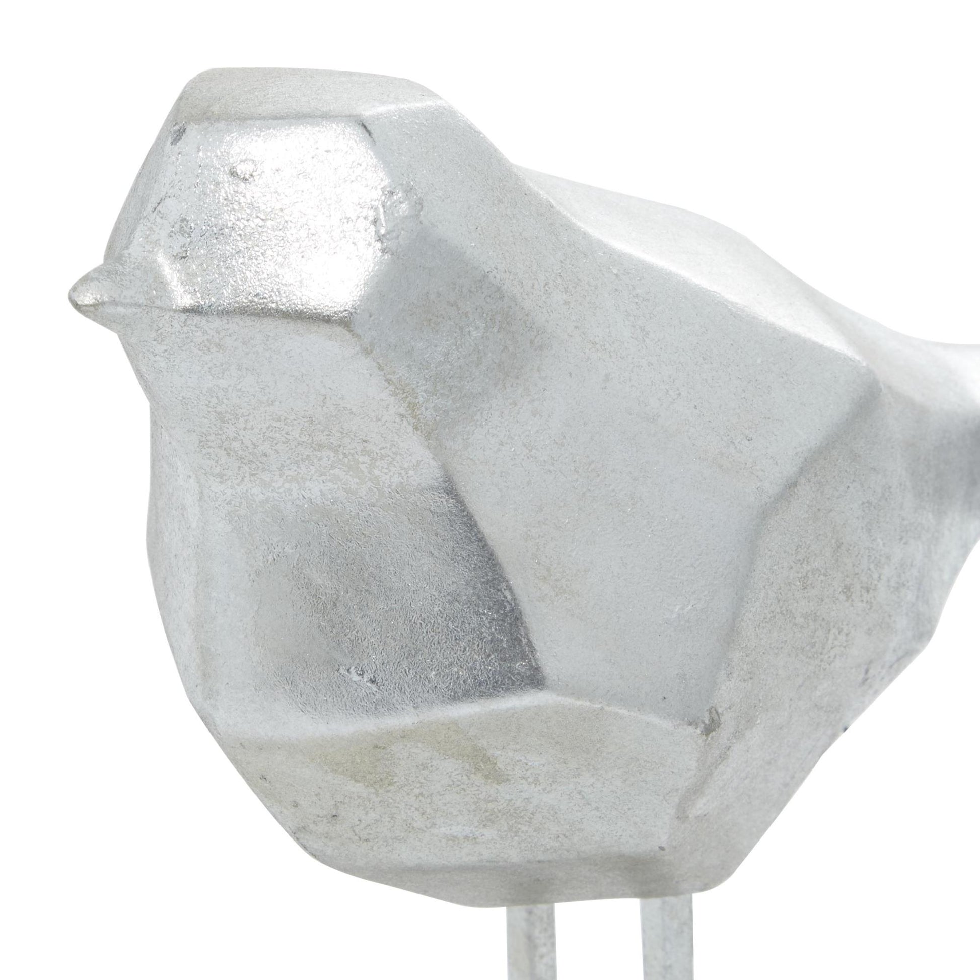 CosmoLiving by Cosmopolitan Set of 2 Bird Polystone Decorative Sculpture