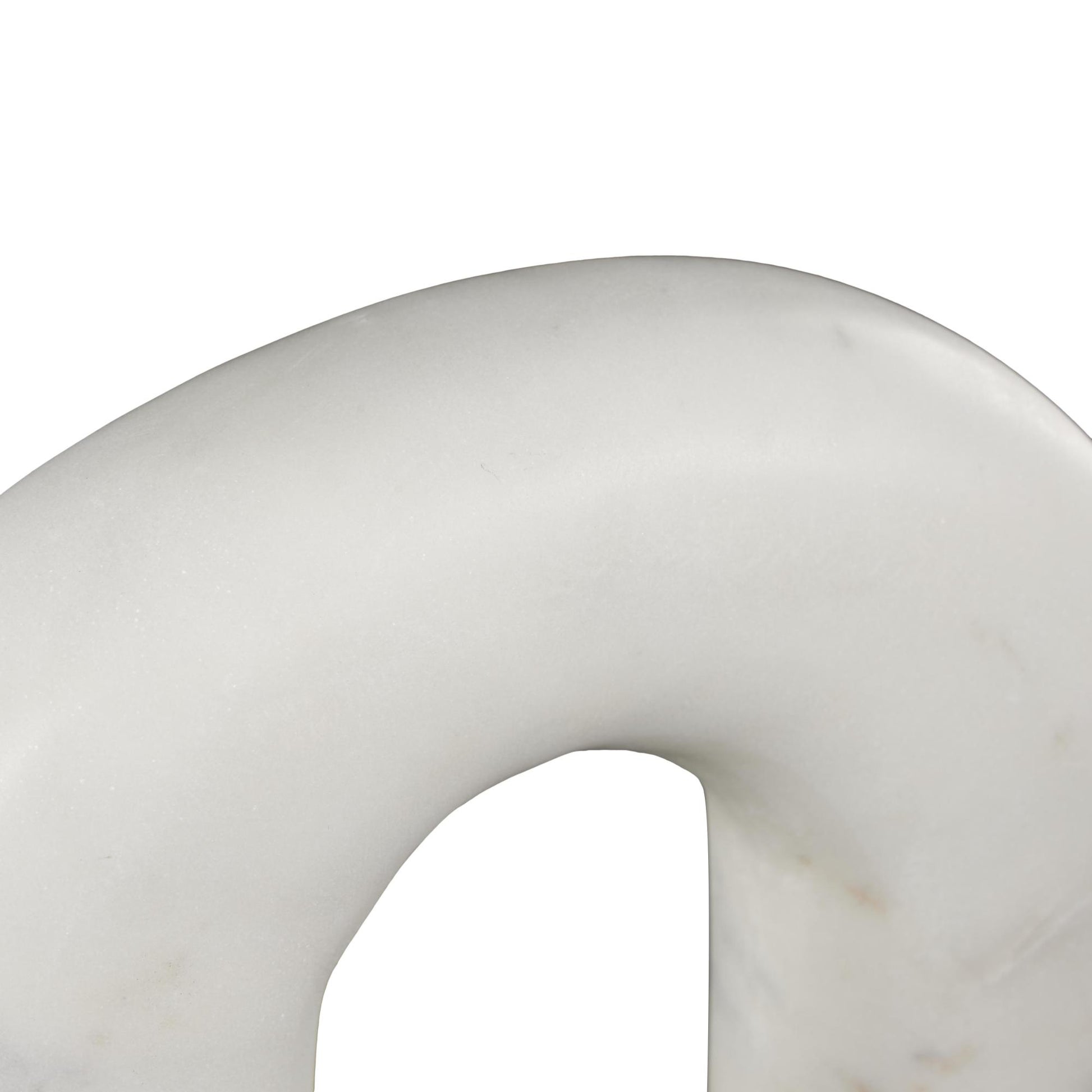 Set of 3 Abstract Marble Arched Decorative Sculpture with Varying Sizes Set of 3 7", 5", 3"H