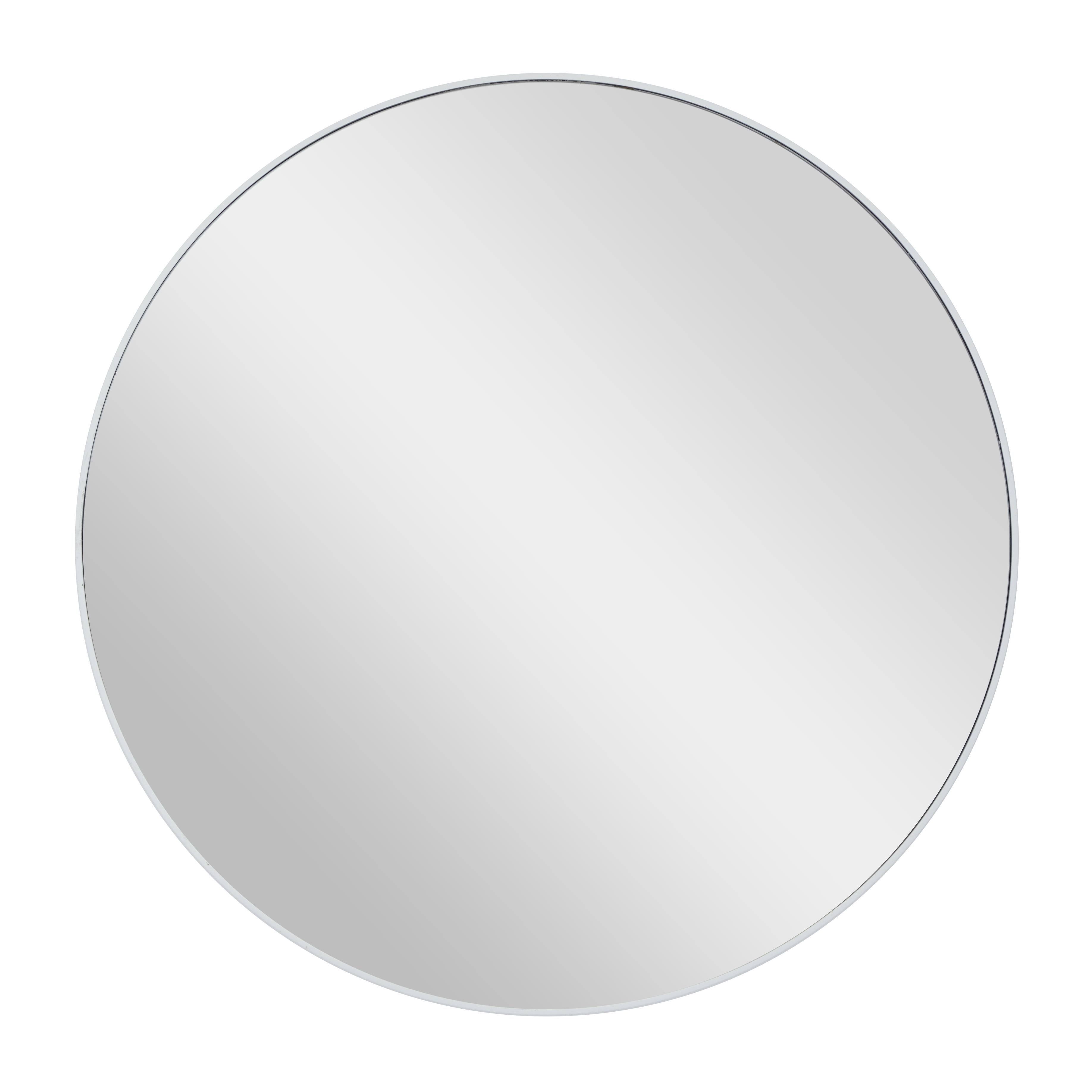 Wooden Room Wall Mirror with Thin Frame