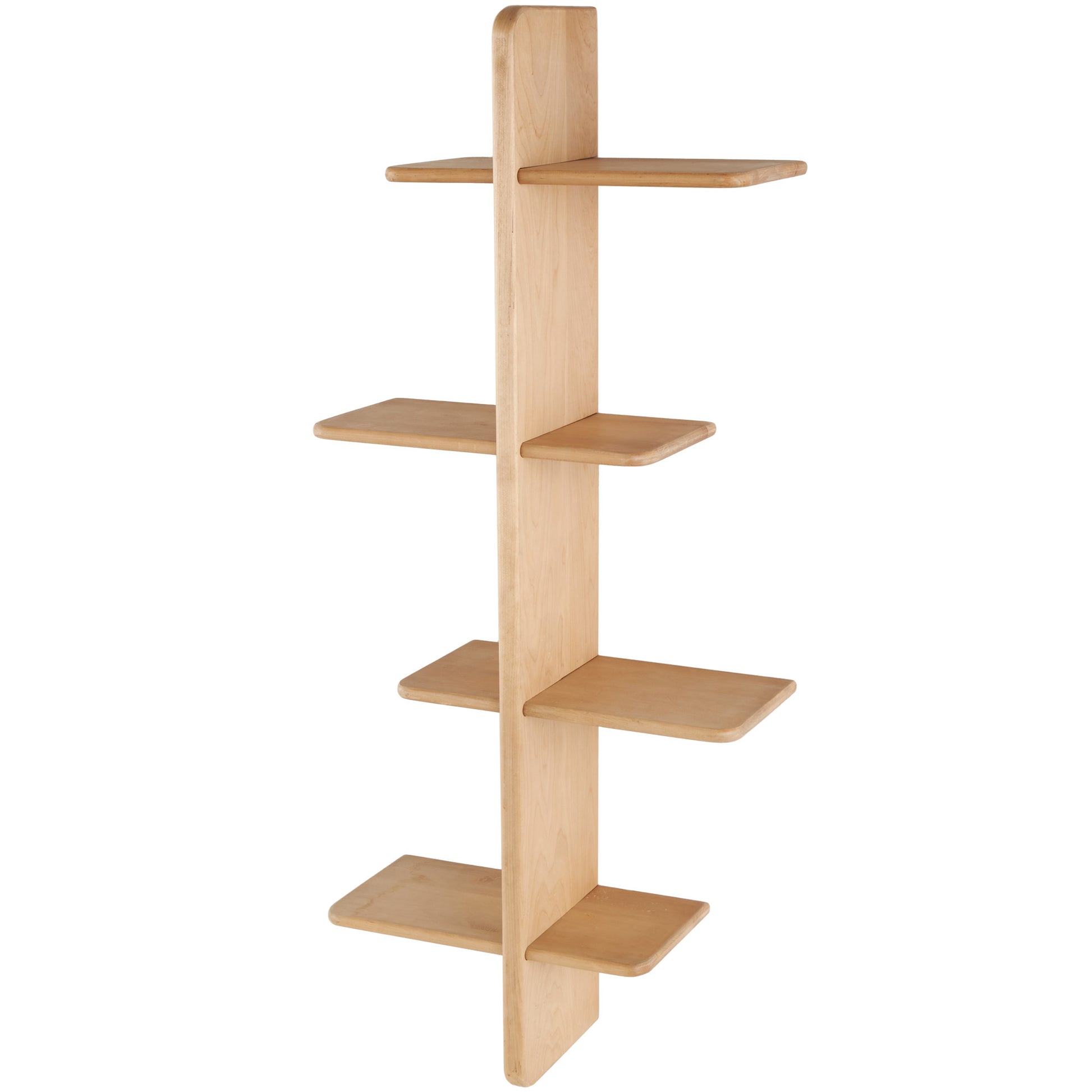 Wood Handmade 8 Shelf Room Wall Shelf