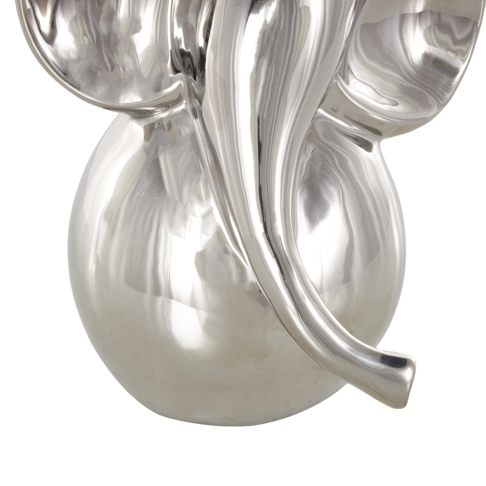 Elephant Ceramic Glossy Decorative Sculpture