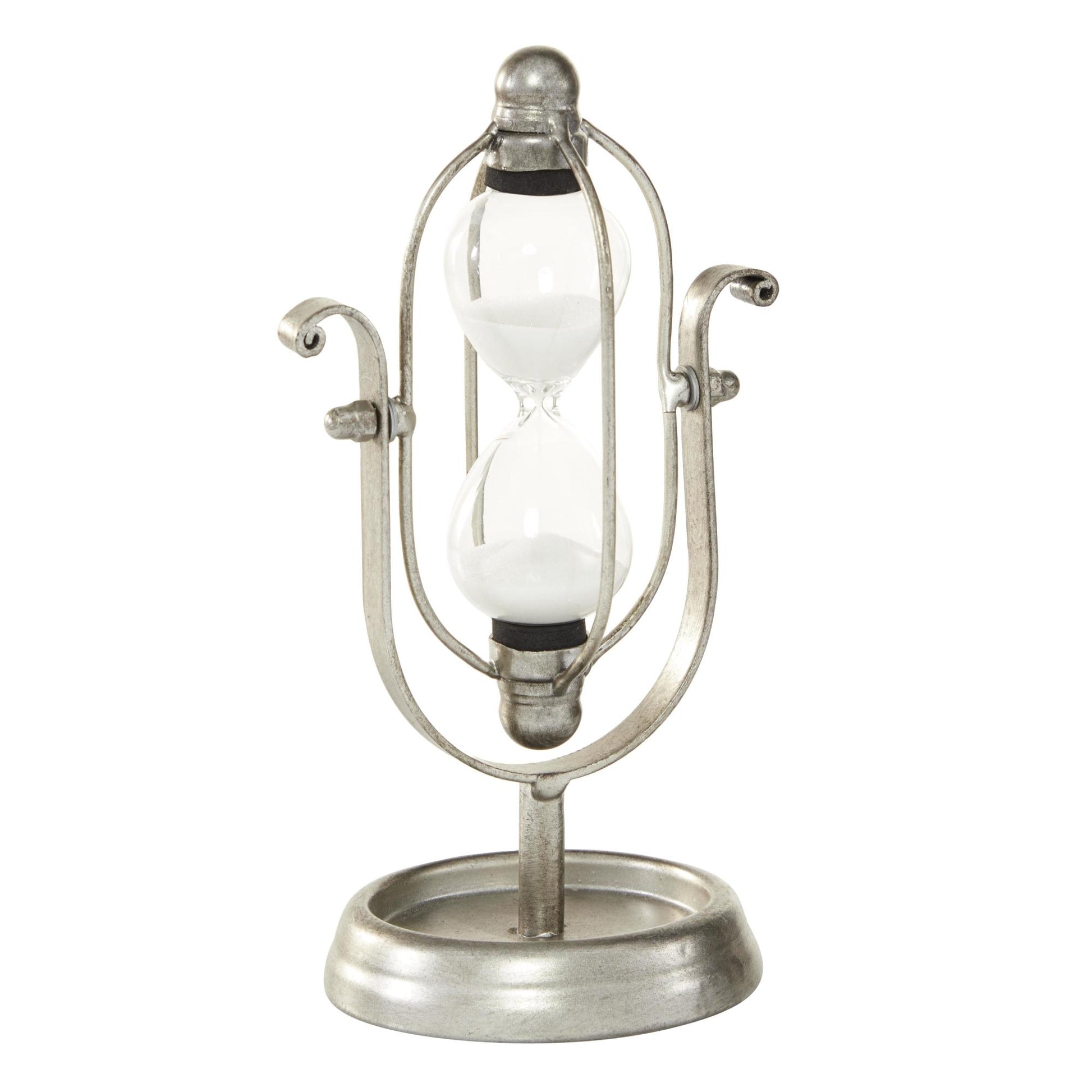 Scroll Metal Hourglass Sand Hourglass Timer