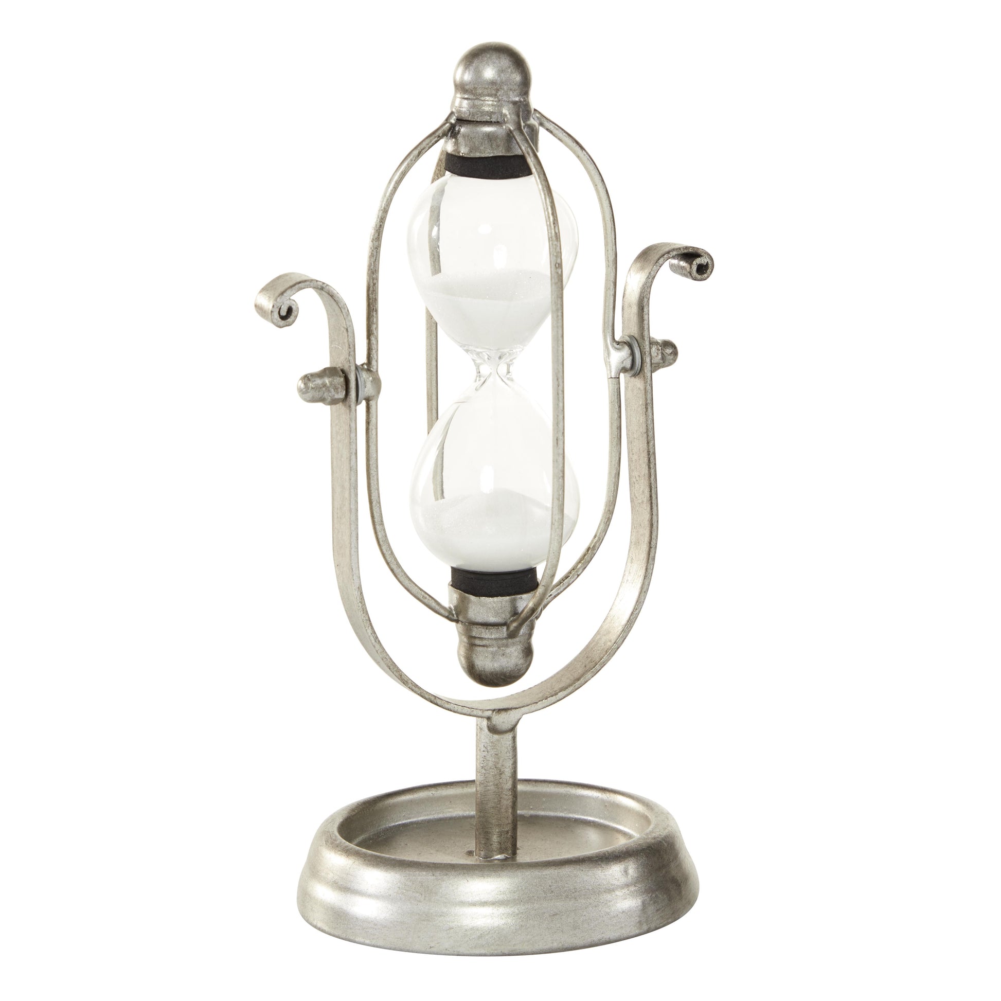Scroll Metal Hourglass Sand Hourglass Timer