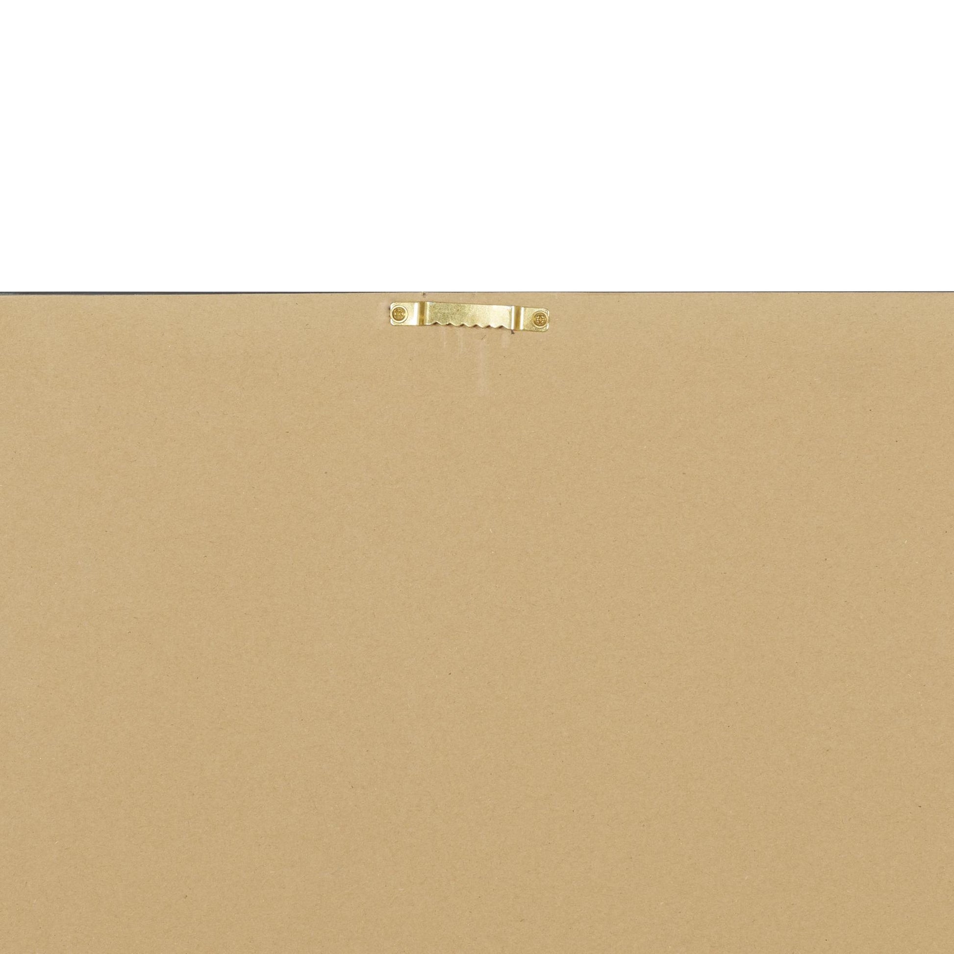 Abstract White Canvas Living Room Framed Wall Art with Black Frame