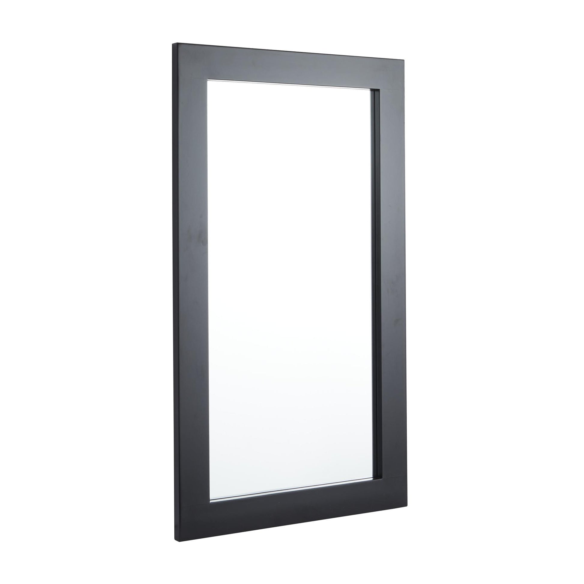 Wooden Minimalistic Room Wall Mirror 24" x 1" x 42"