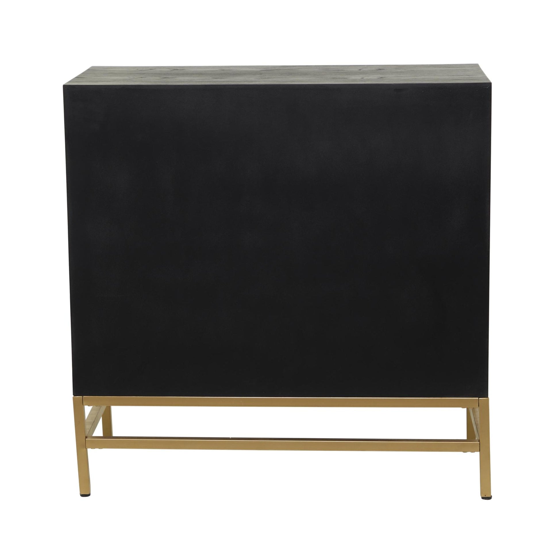 Wooden 3 Drawer Room Cabinet with Mirrored Front