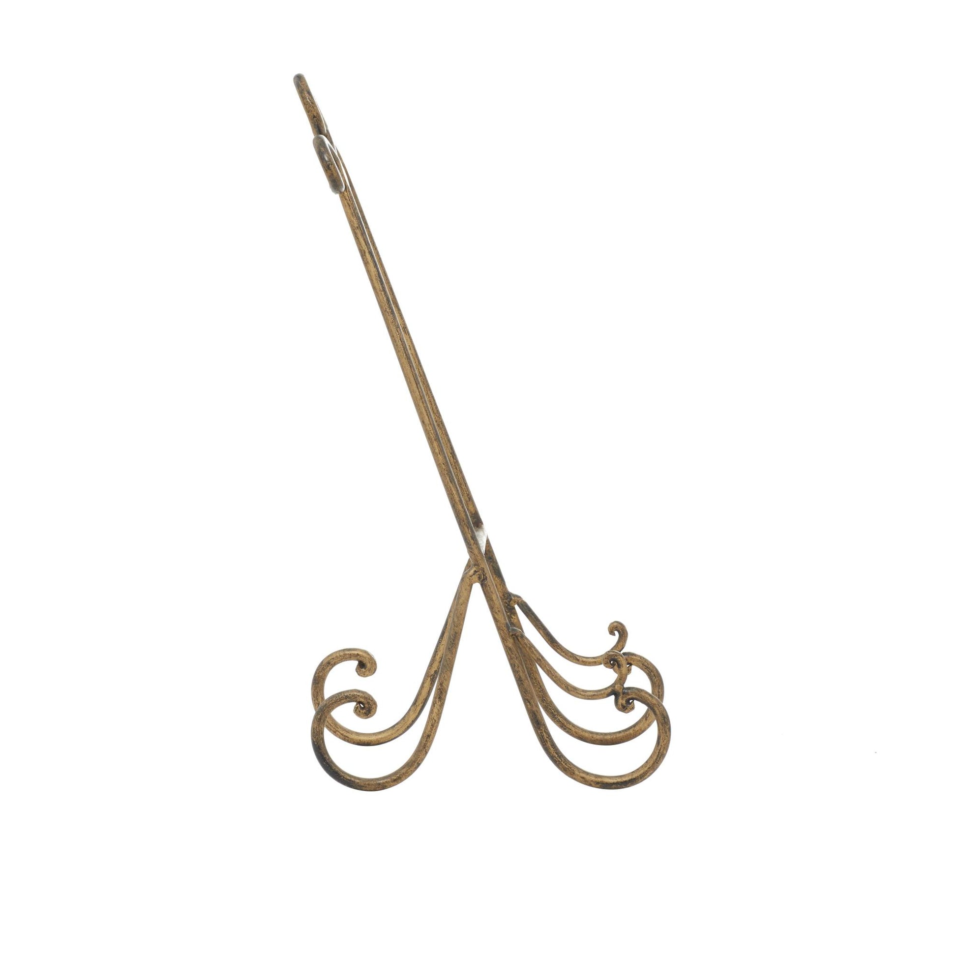 Metal Scroll Display Easel 7" x 10" x 19"