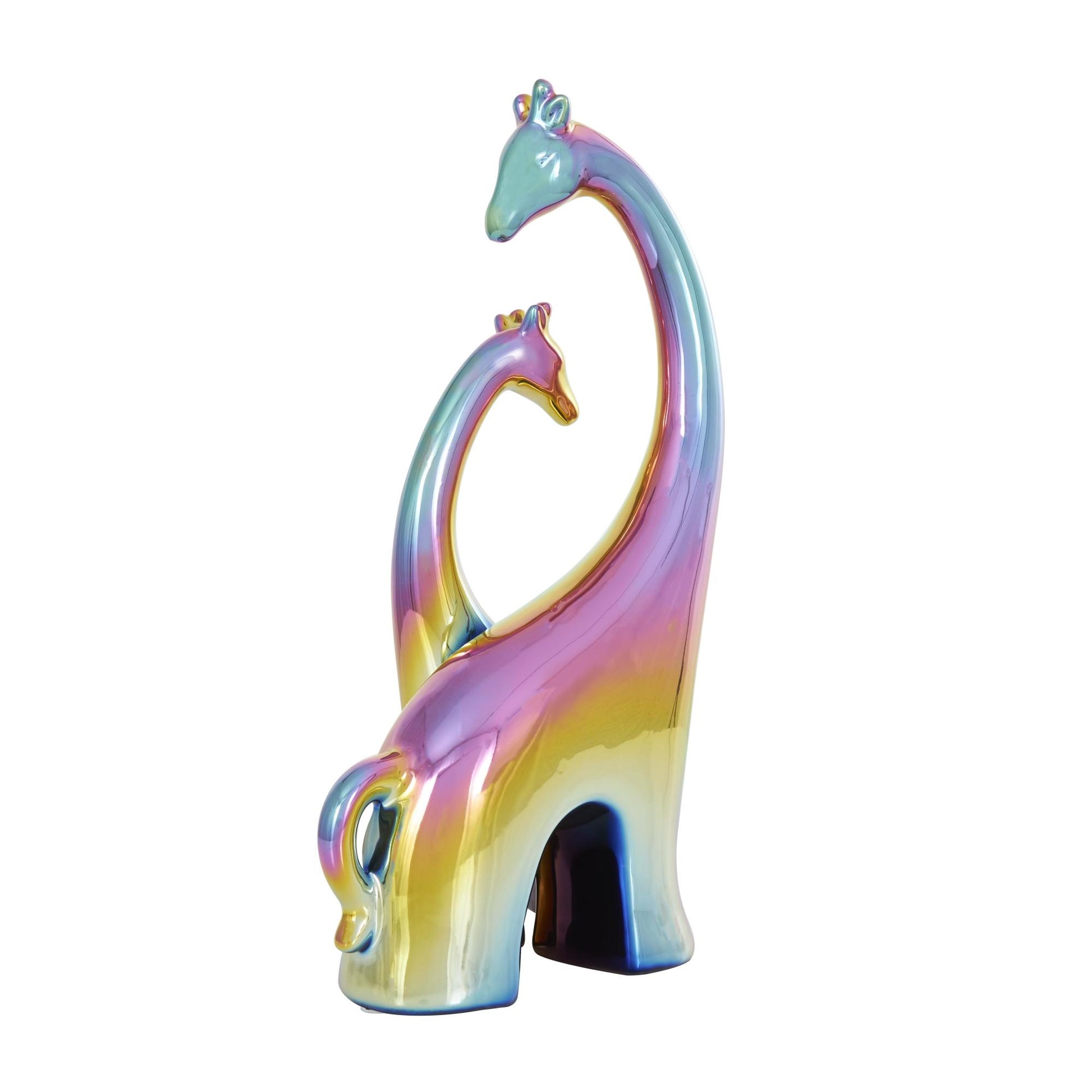 Giraffe Ceramic Decorative Sculpture