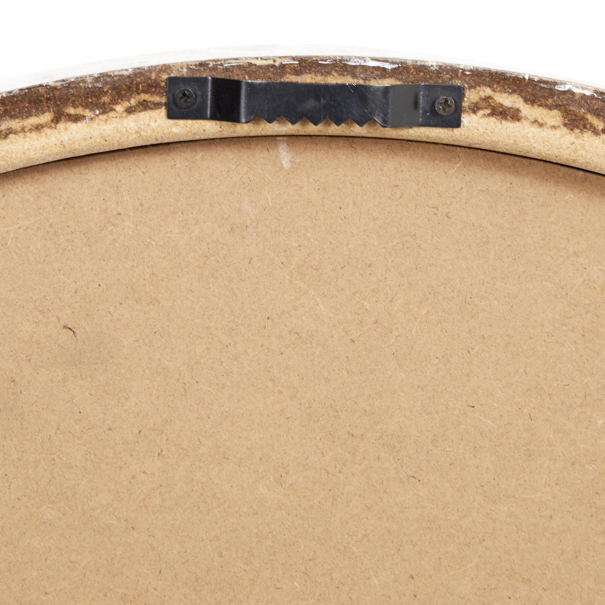 White Wooden Decorative Wall Clock