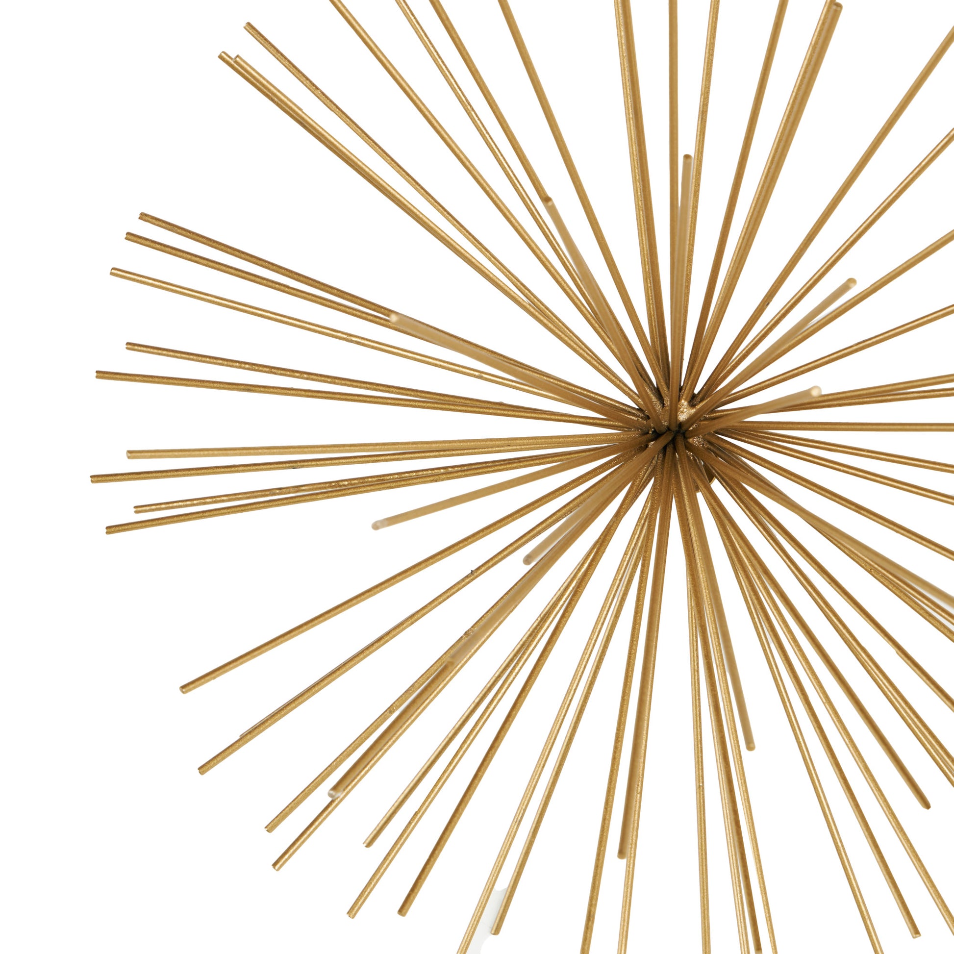 Set of 3 Starburst Metal 3D Long Spike Home Wall Decor