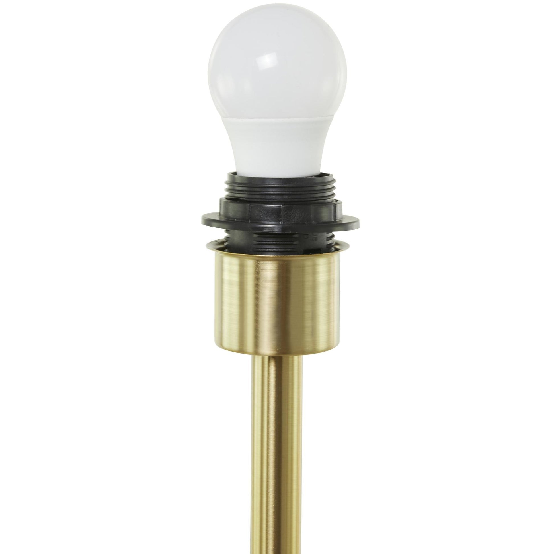 Metal Umbrella Style Room Desk Lamp with Black Marble Base