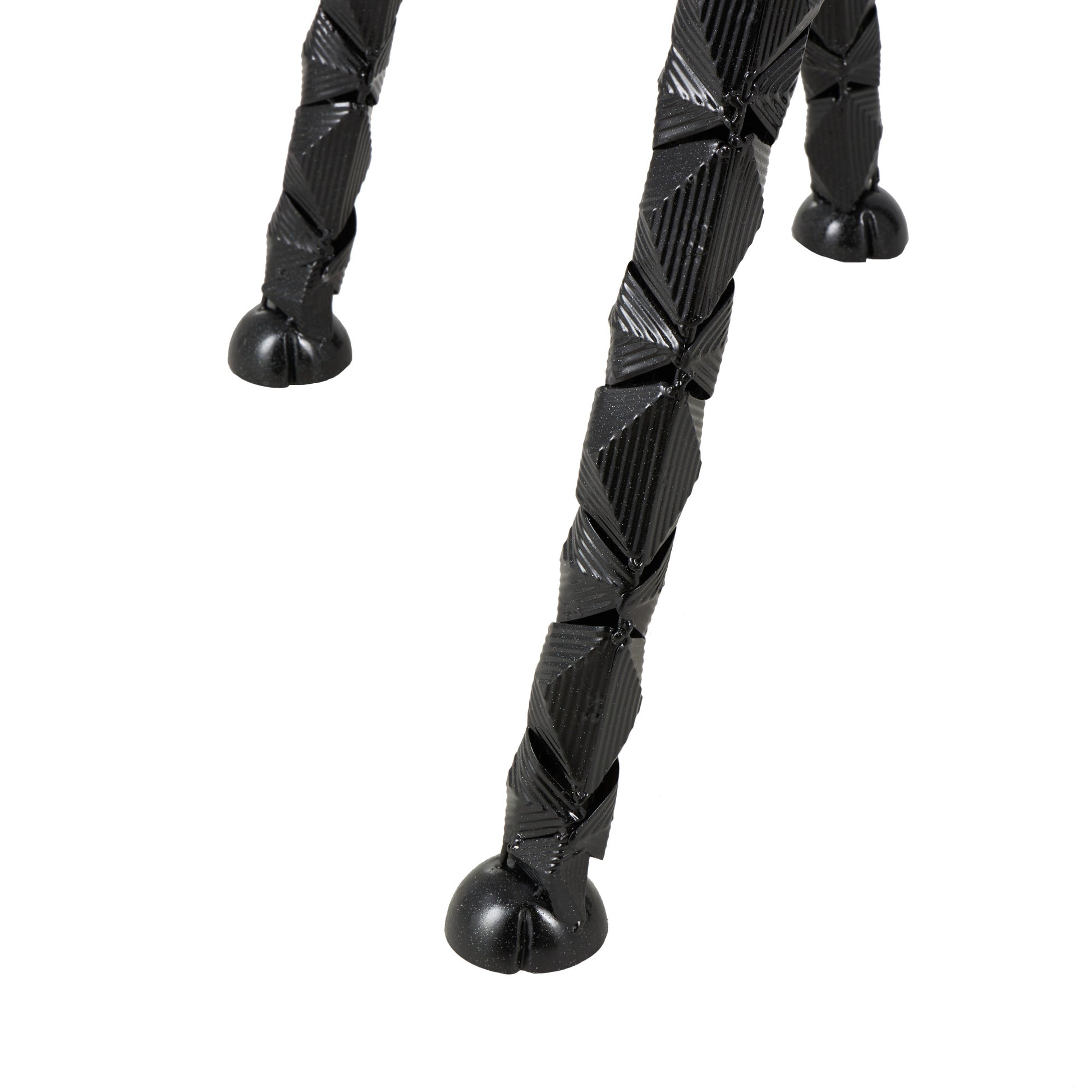 Giraffe Black Metal Indoor Outdoor Tall Decorative Garden Sculpture