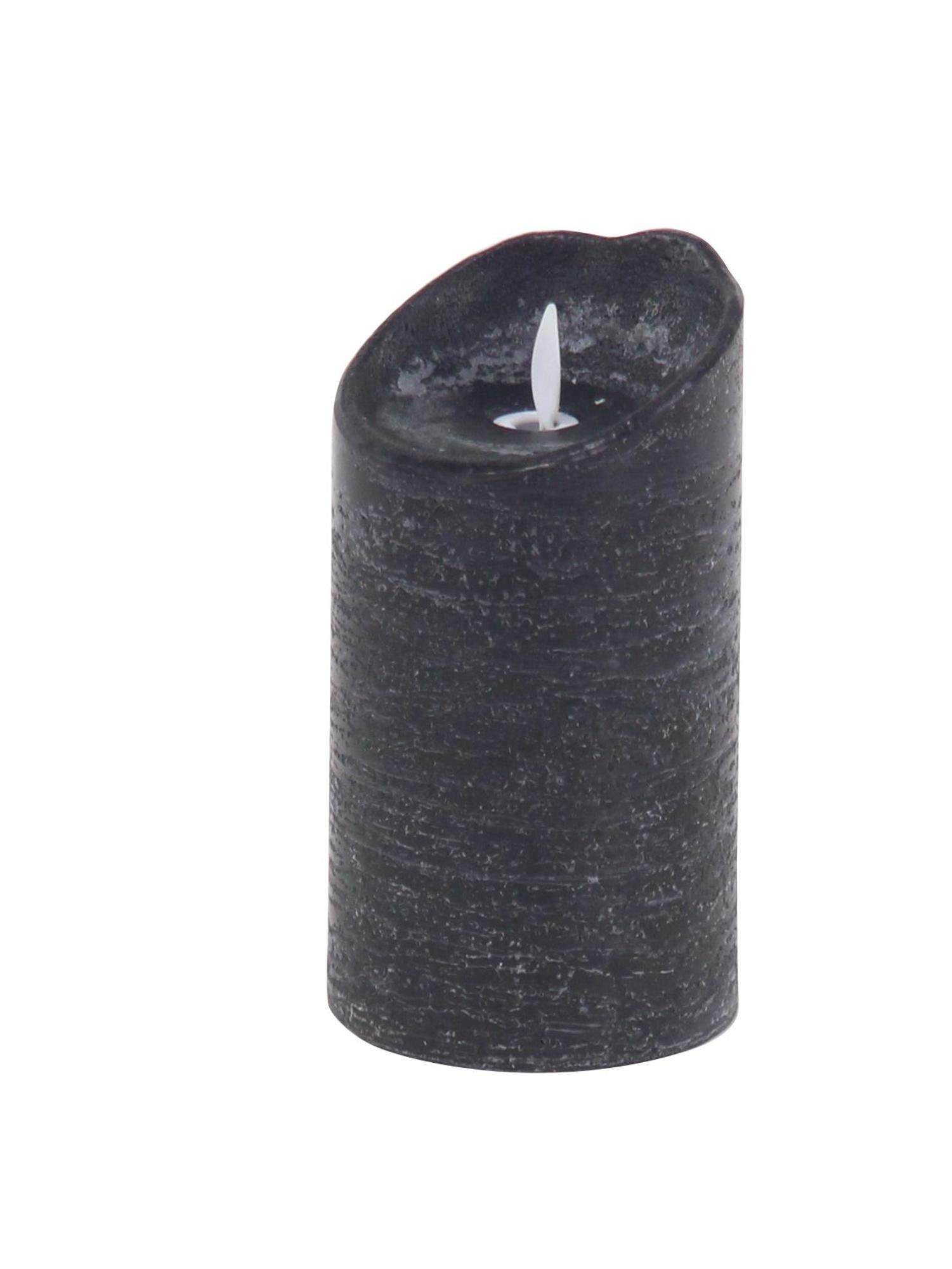 Set of 3 Wax Indoor Outdoor Flameless Candle with Remote Control