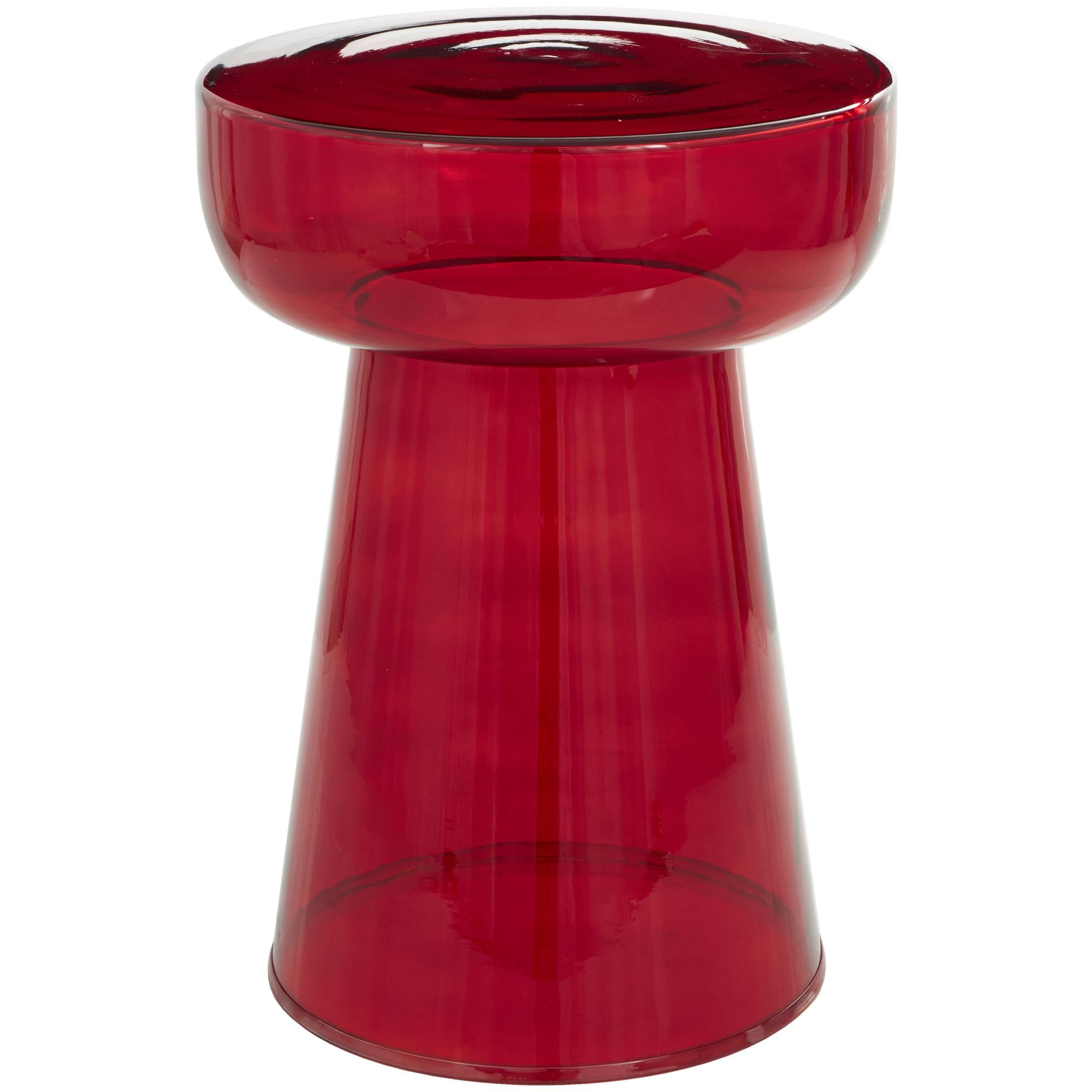 Glass Modern Side End Accent Table