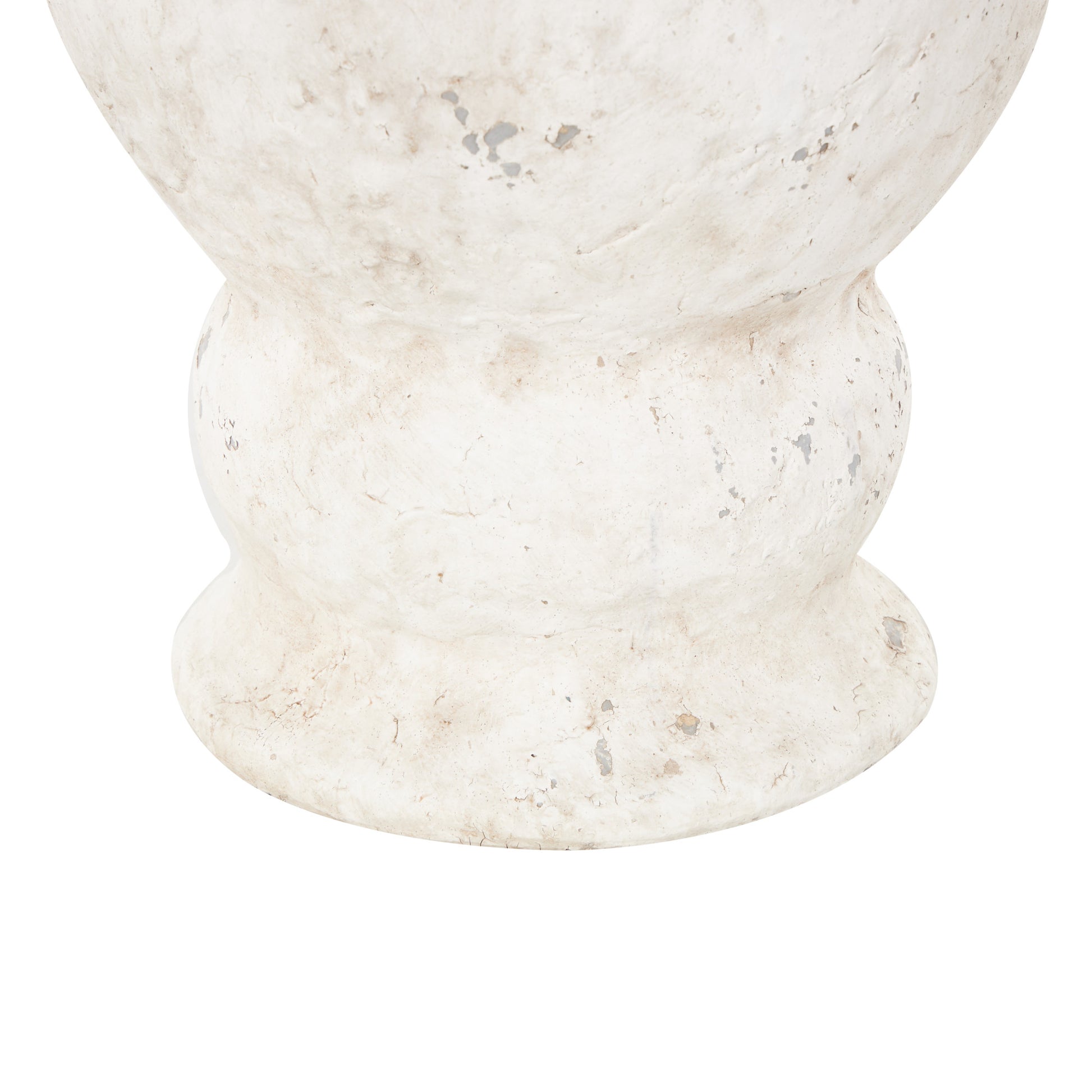 Ceramic Antique Style Distressed Decorative Vase with Handles 14" x 10" x 17"
