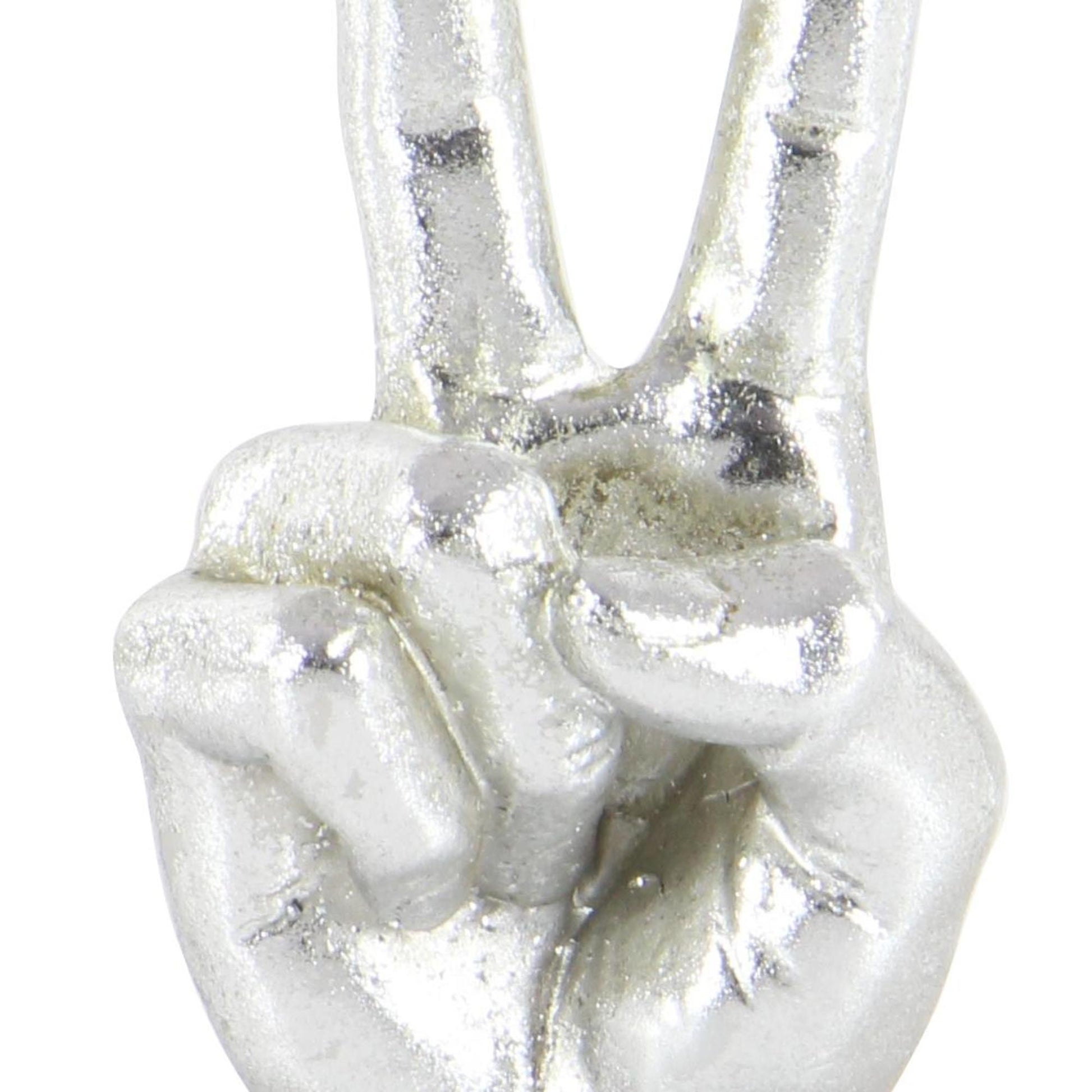 CosmoLiving by Cosmopolitan Set of 3 Hands Polystone Decorative Sculpture