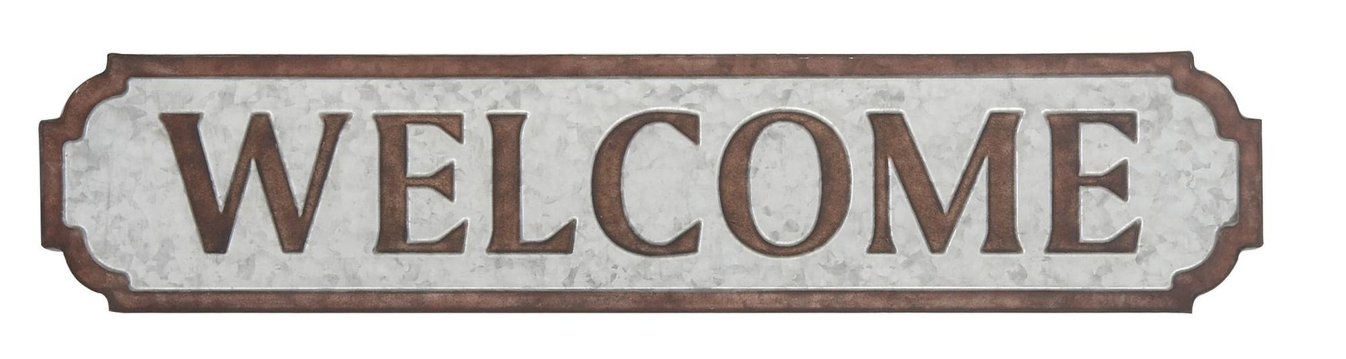 Sign Brown Metal Welcome Home Wall Decor