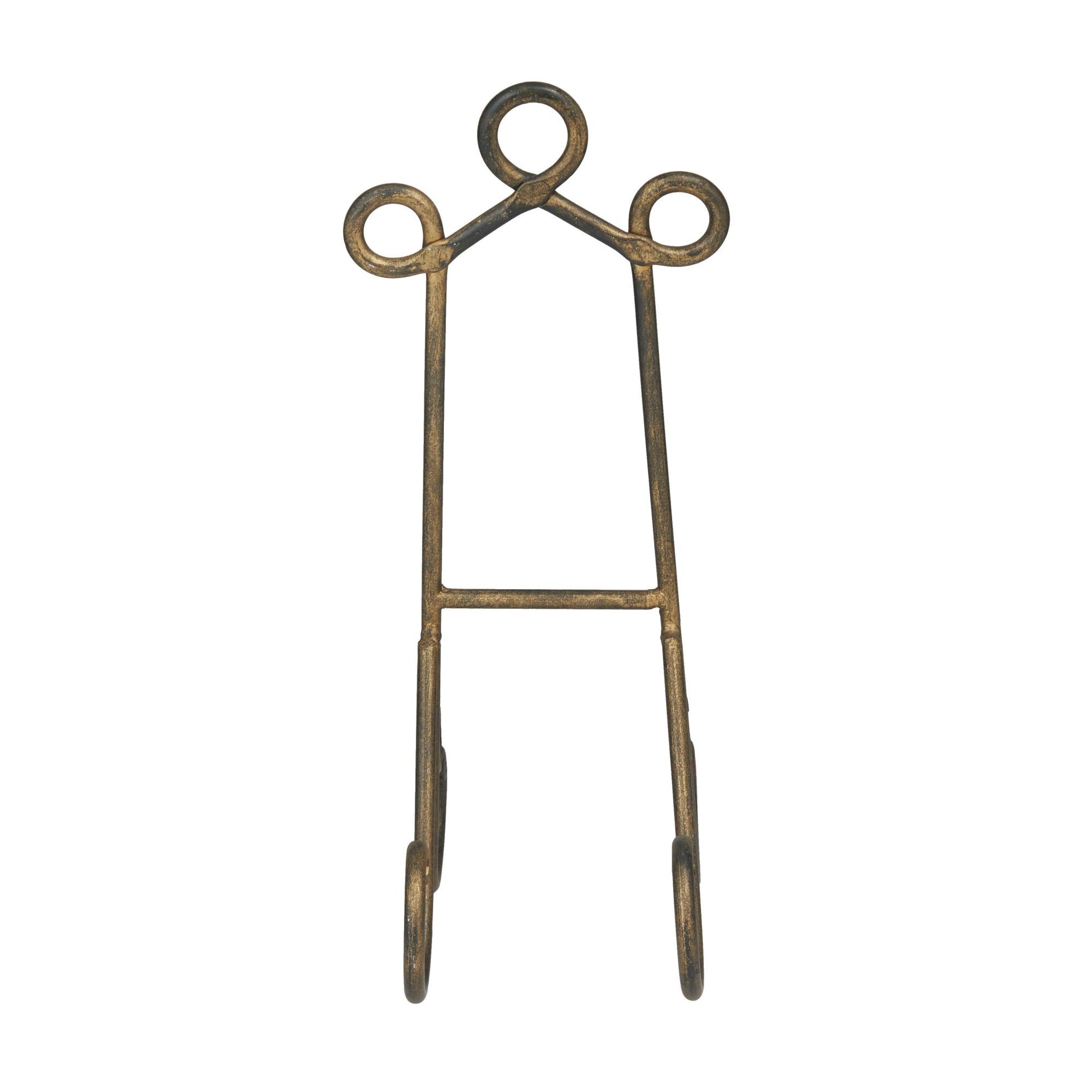 Metal Scroll Display Easel 10" x 19" x 13"
