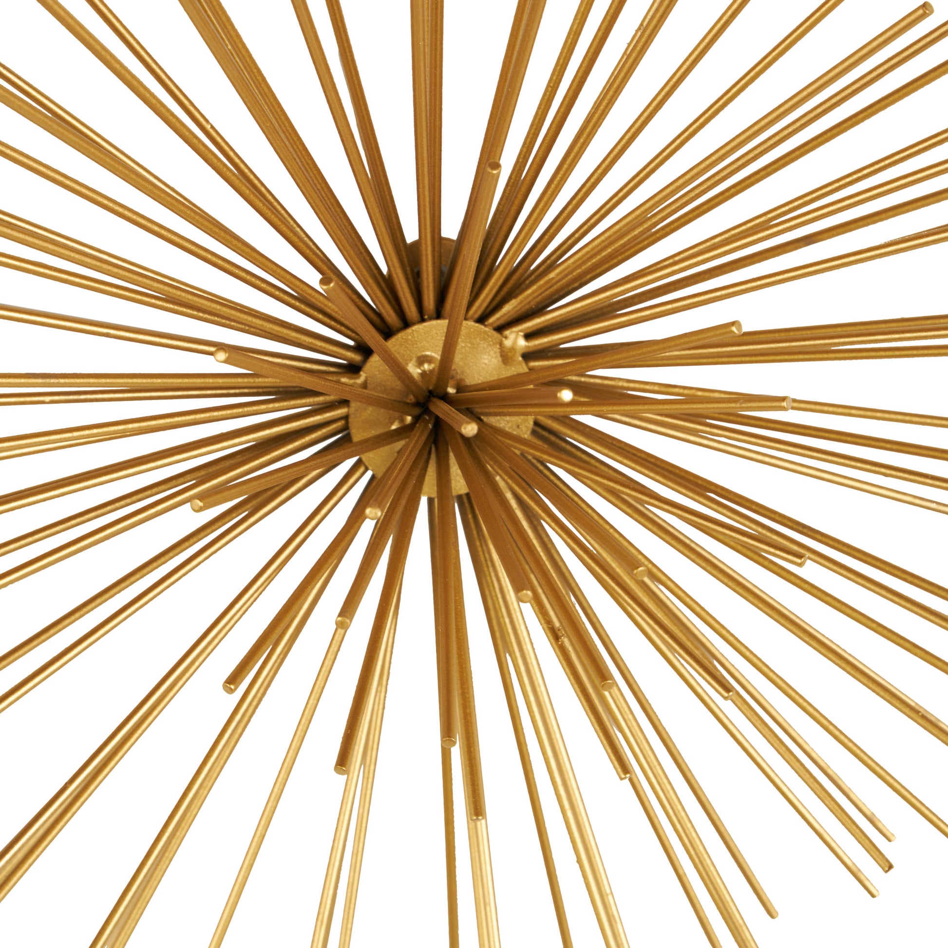 Set of 3 Starburst Metal 3D Short Spike Home Wall Decor