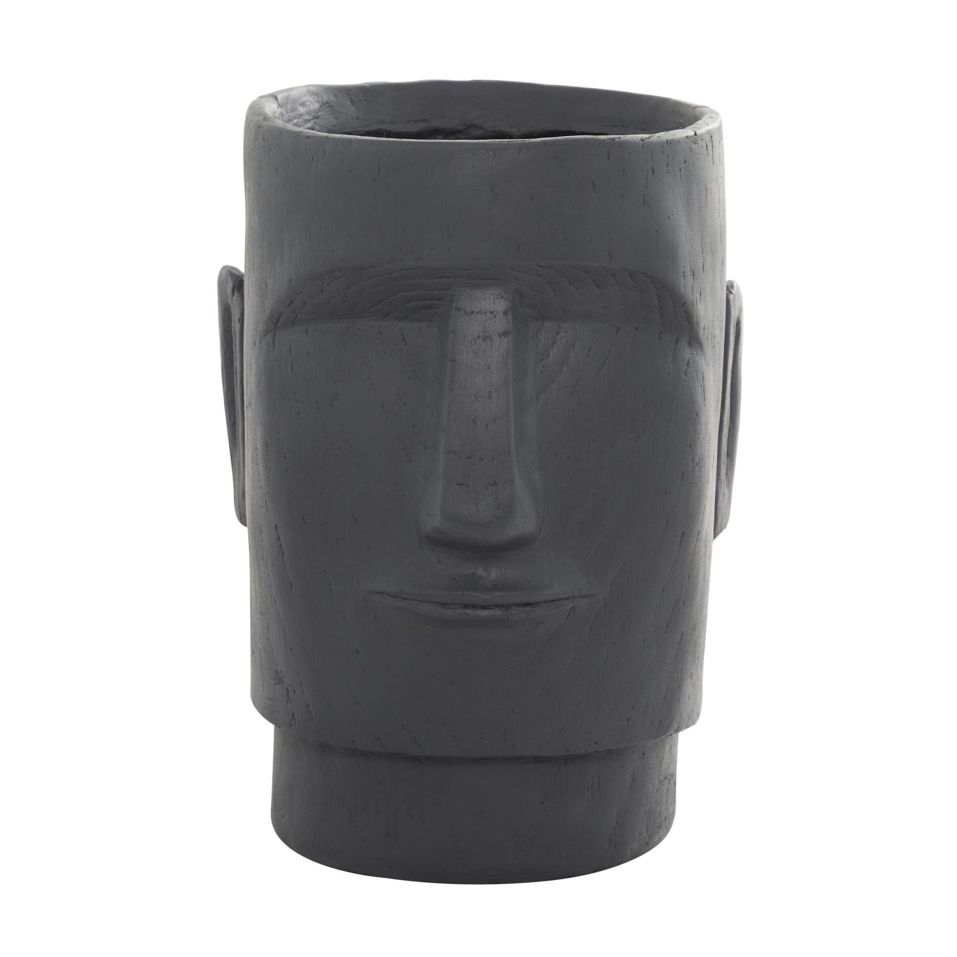 Face Magnesium Oxide Easter Island Indoor Outdoor Planter