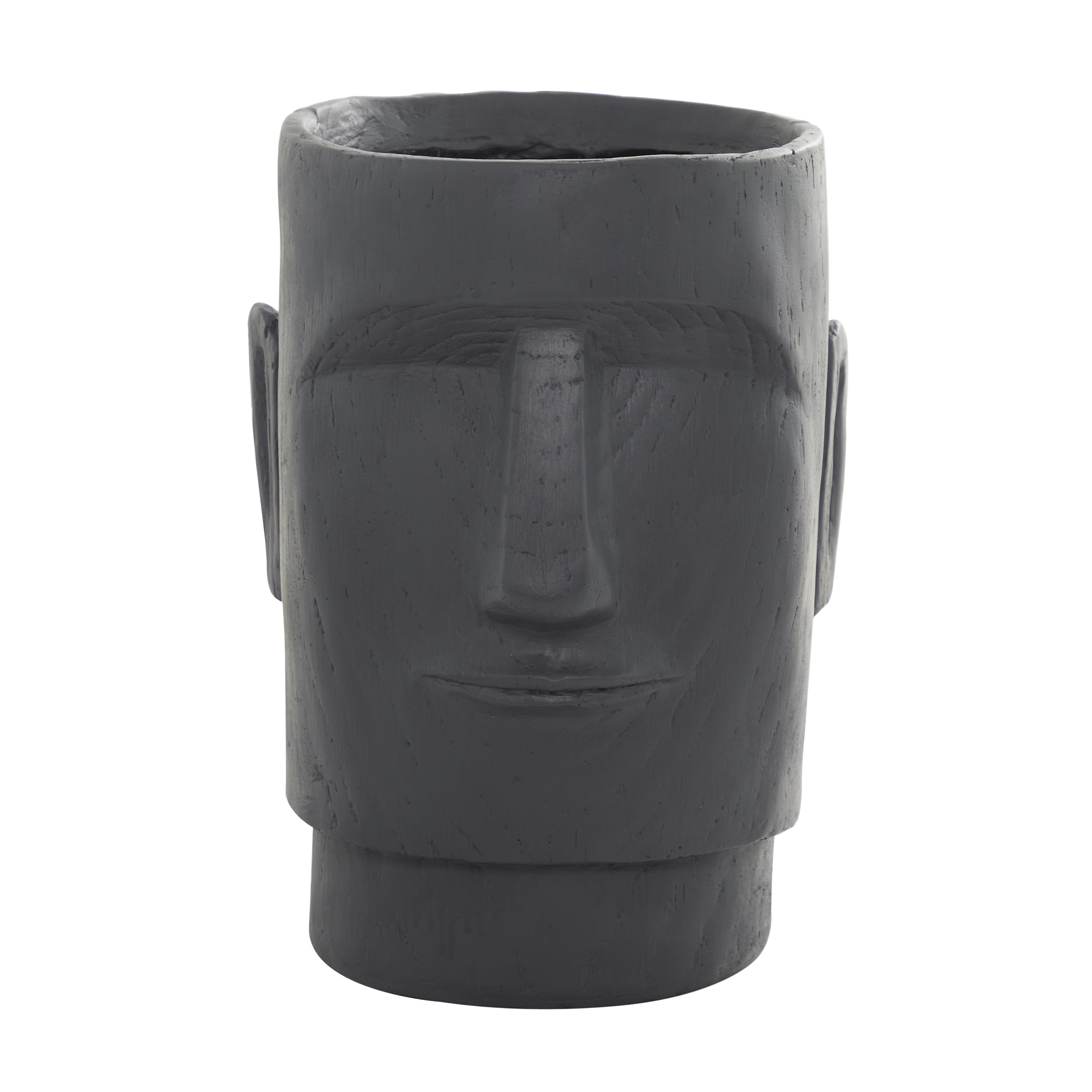 Face Magnesium Oxide Easter Island Indoor Outdoor Planter