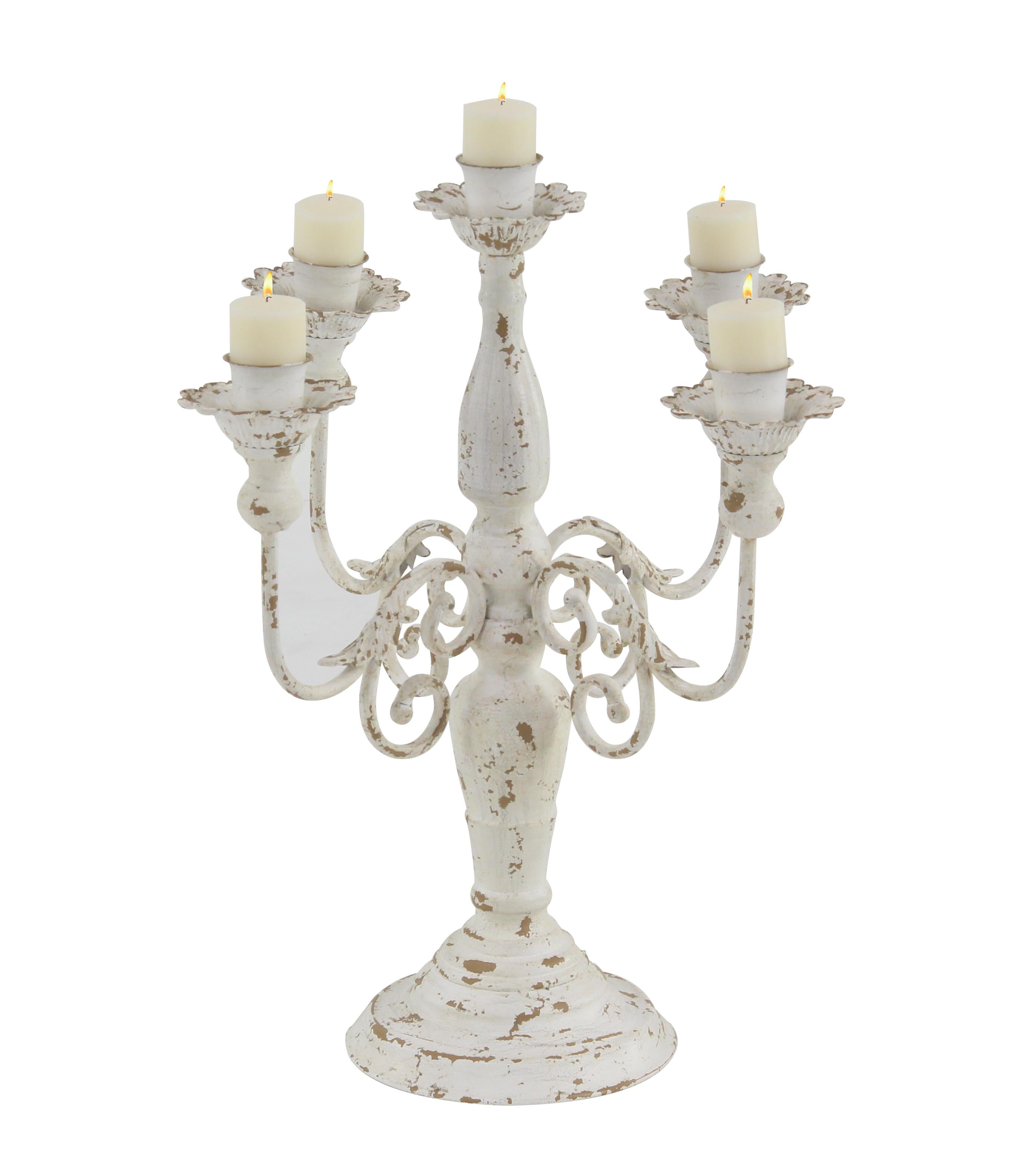 Scroll Metal Decorative Candelabra