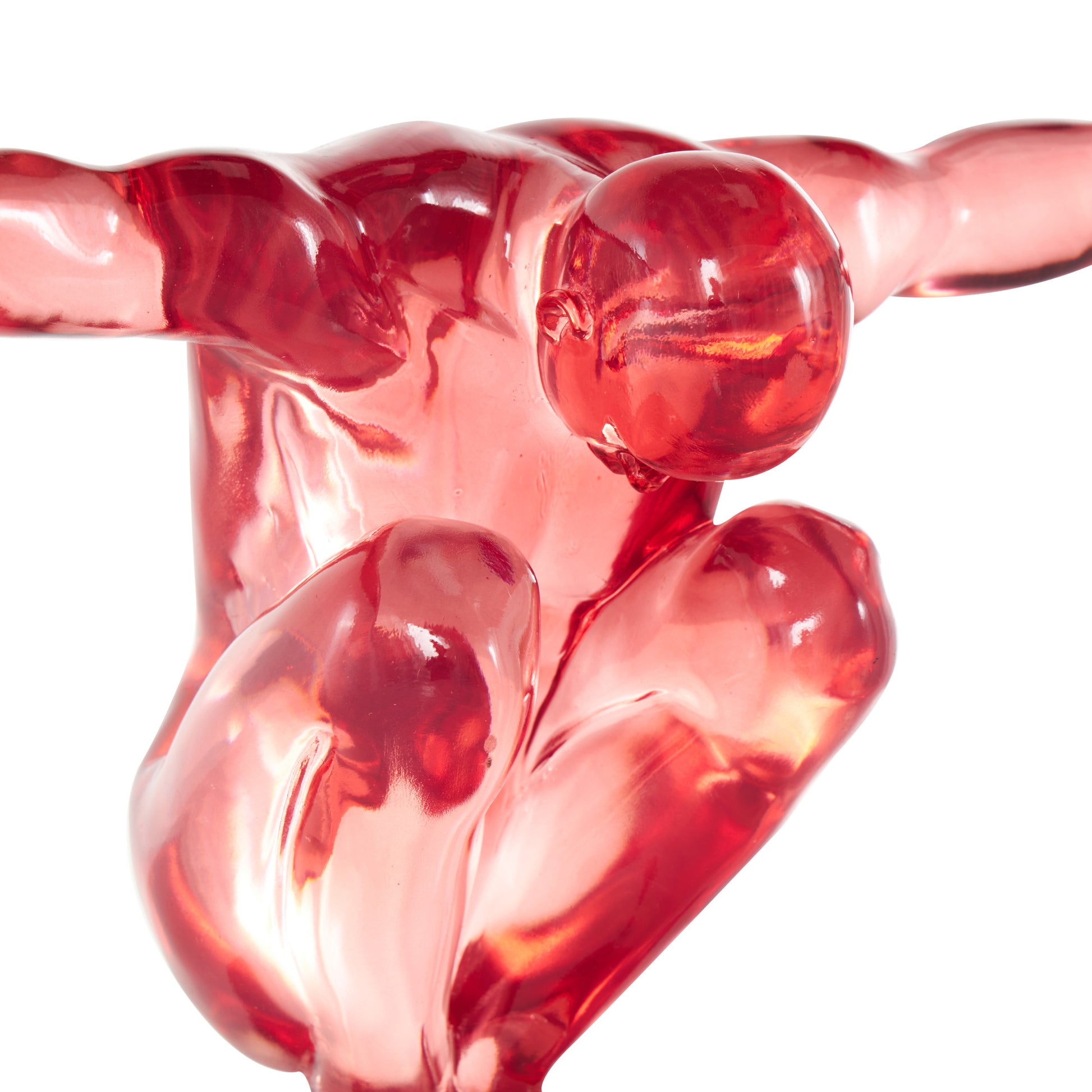 People Resin Tinted Posing Decorative Sculpture