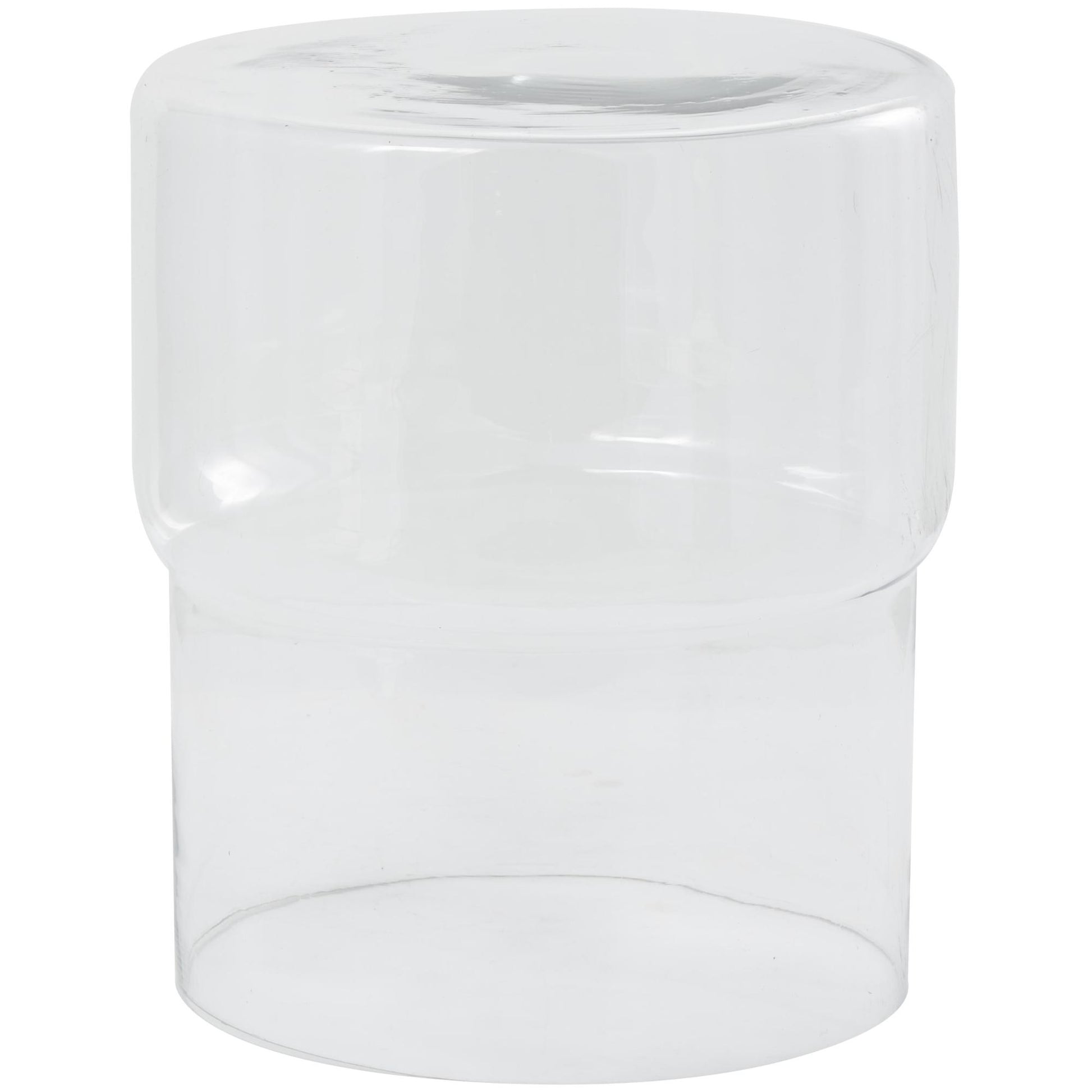 Glass Modern Side End Accent Table
