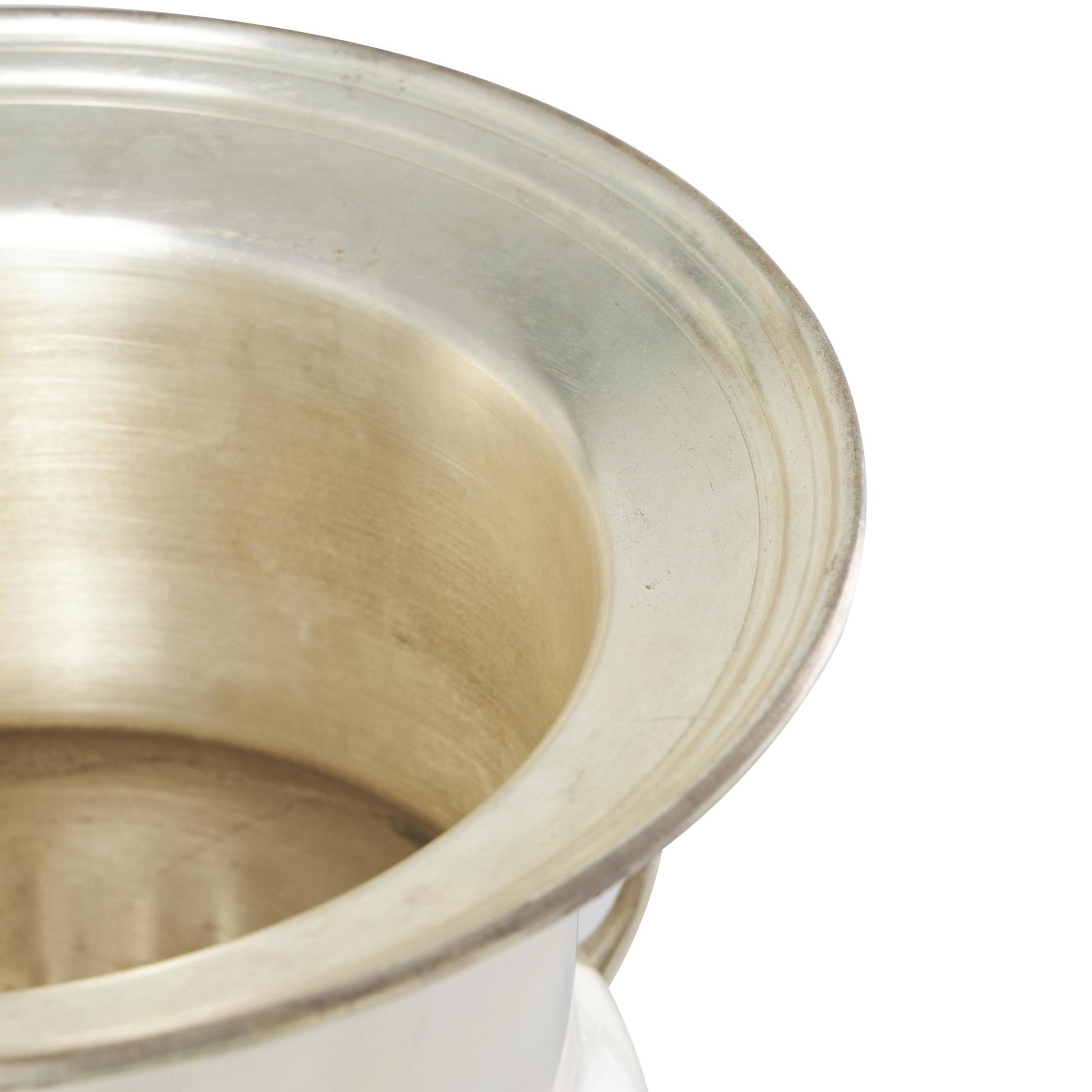 Silver Metal 2 Bottle Decorative Ice Bucket