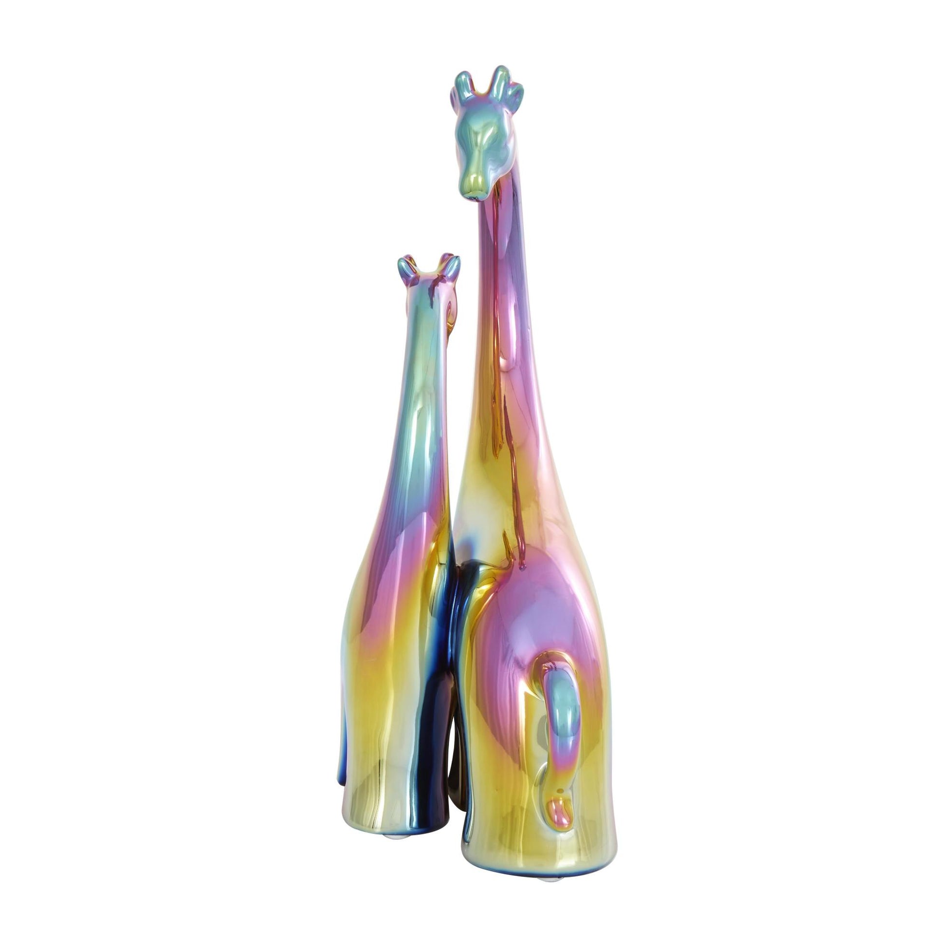 Giraffe Ceramic Decorative Sculpture