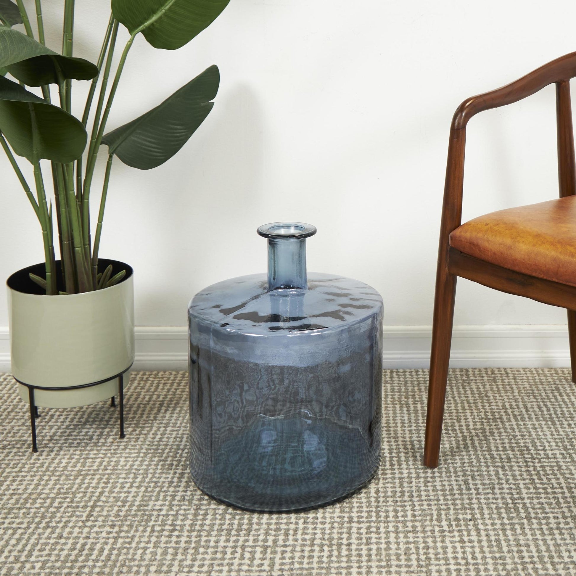 Recycled Glass Handmade Spanish Decorative Vase