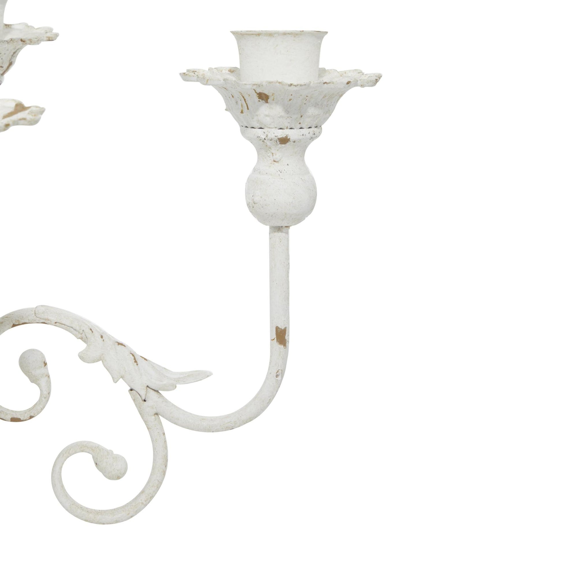 Scroll Metal Decorative Candelabra