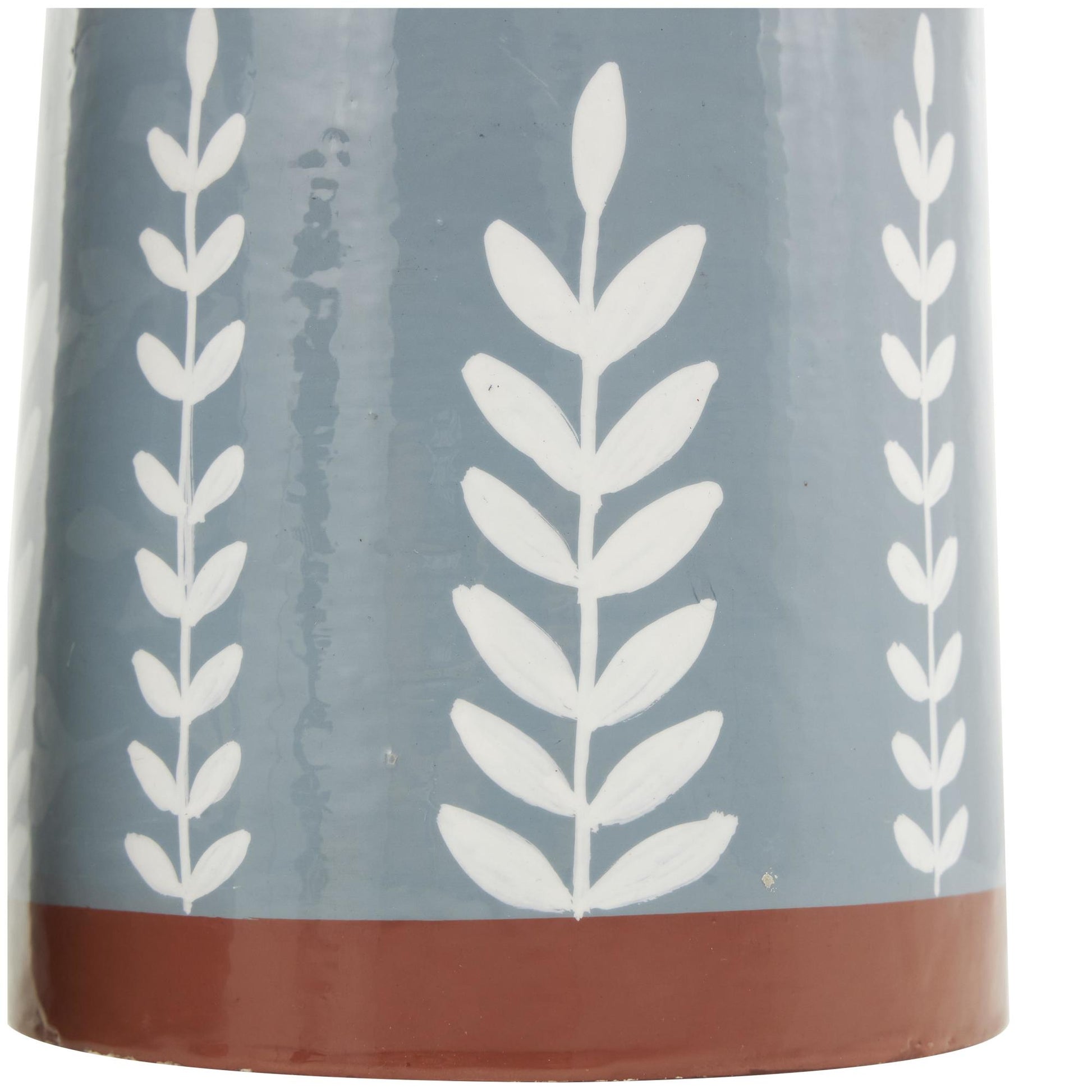 Set of 3 Floral Ceramic Decorative Canisters with Wood Lids