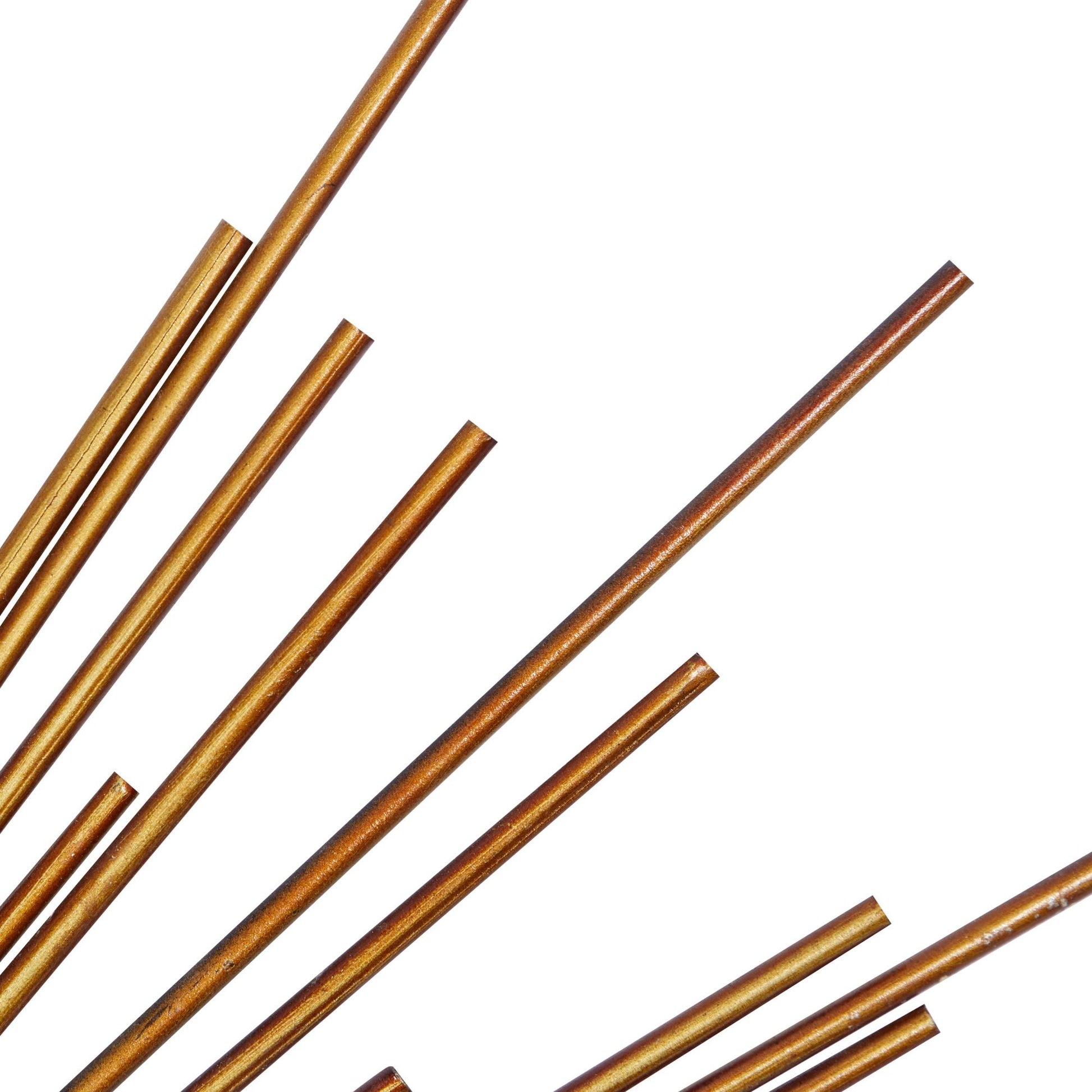 Sunburst Copper Metal Home Wall Decor with Cream Capiz Shell Center