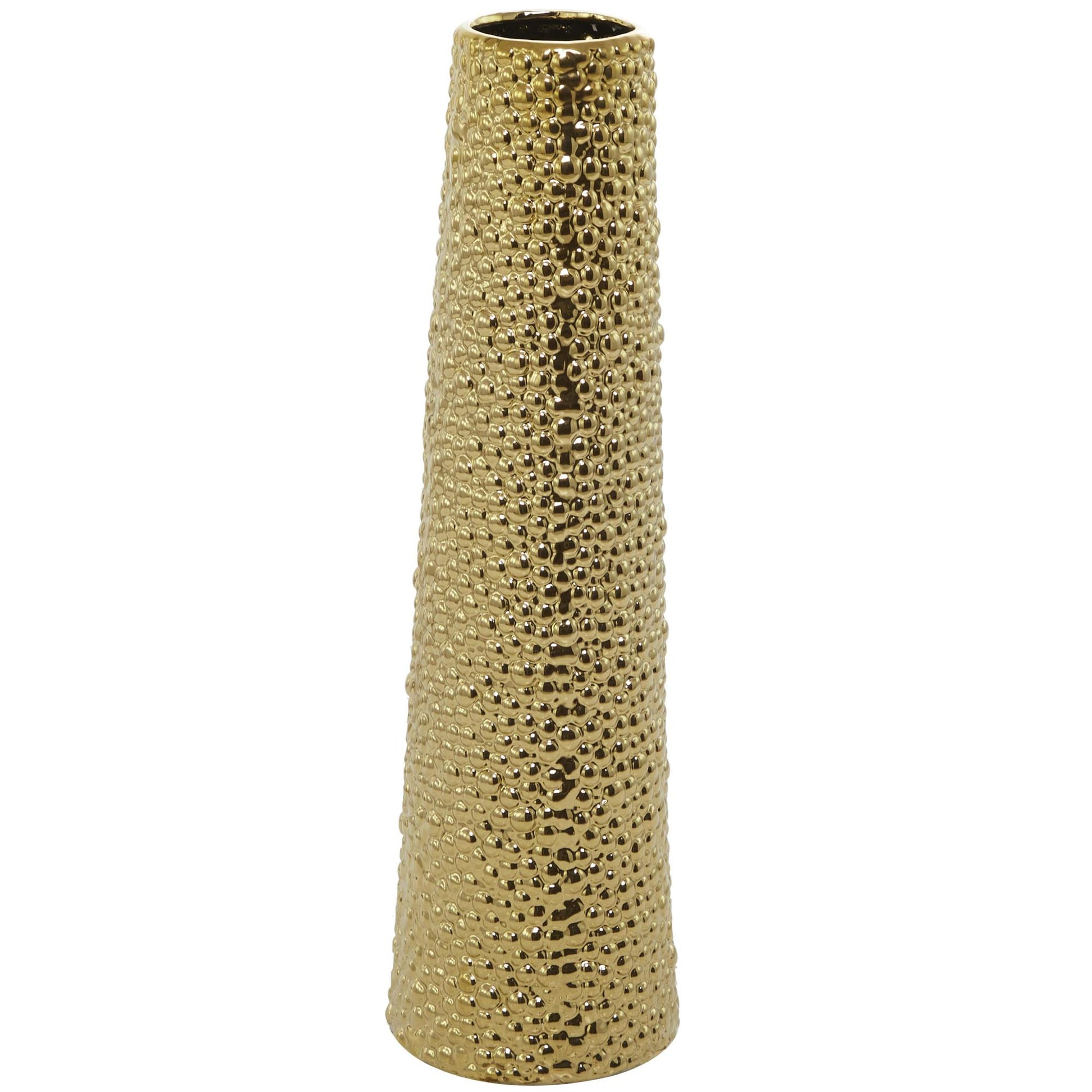 Ceramic Decorative Vase with Bubble Texture