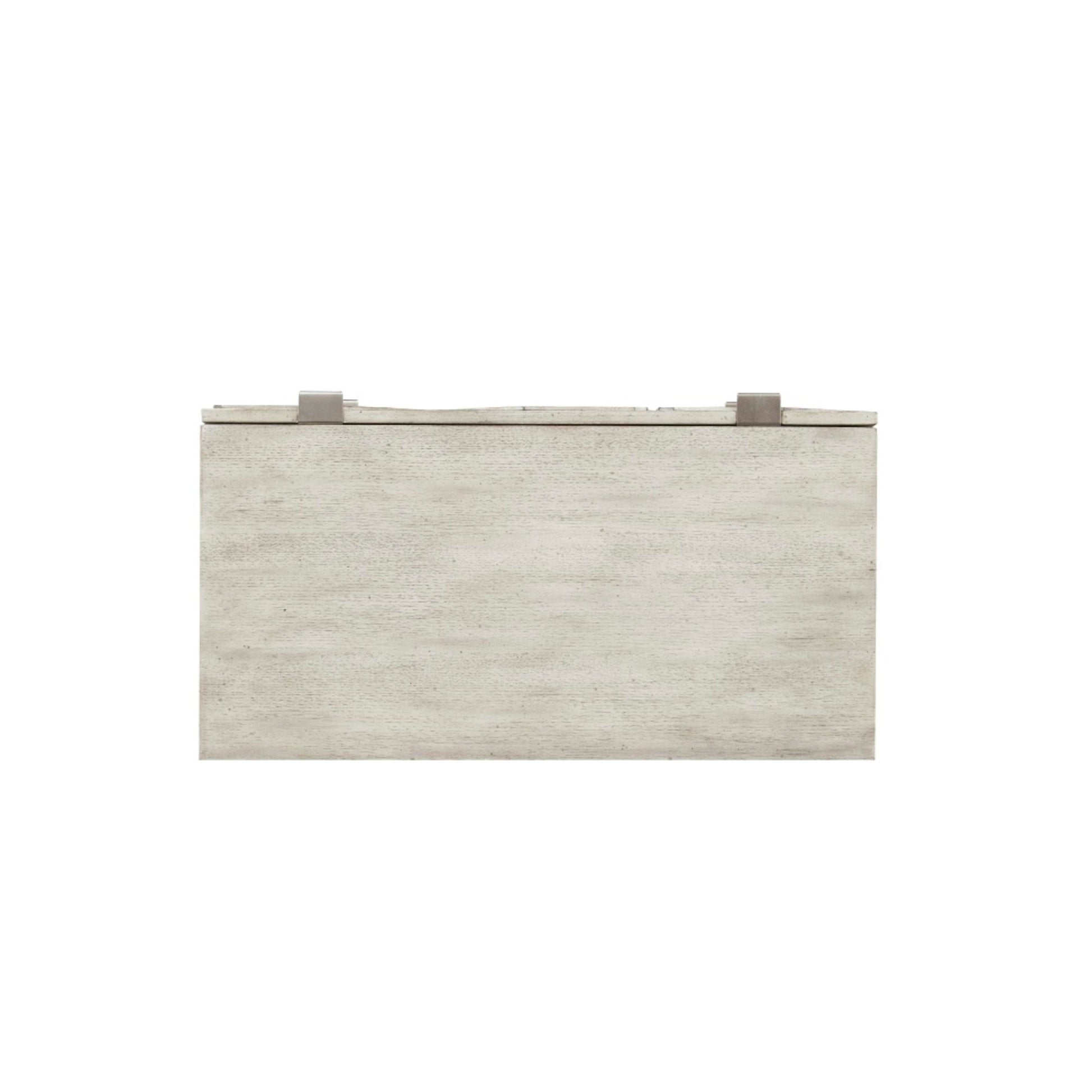 Geometric Light Gray Wooden 3D Diamond Patterned 3 Drawer Room Dresser with Black Tripod Legs and Silver Handles