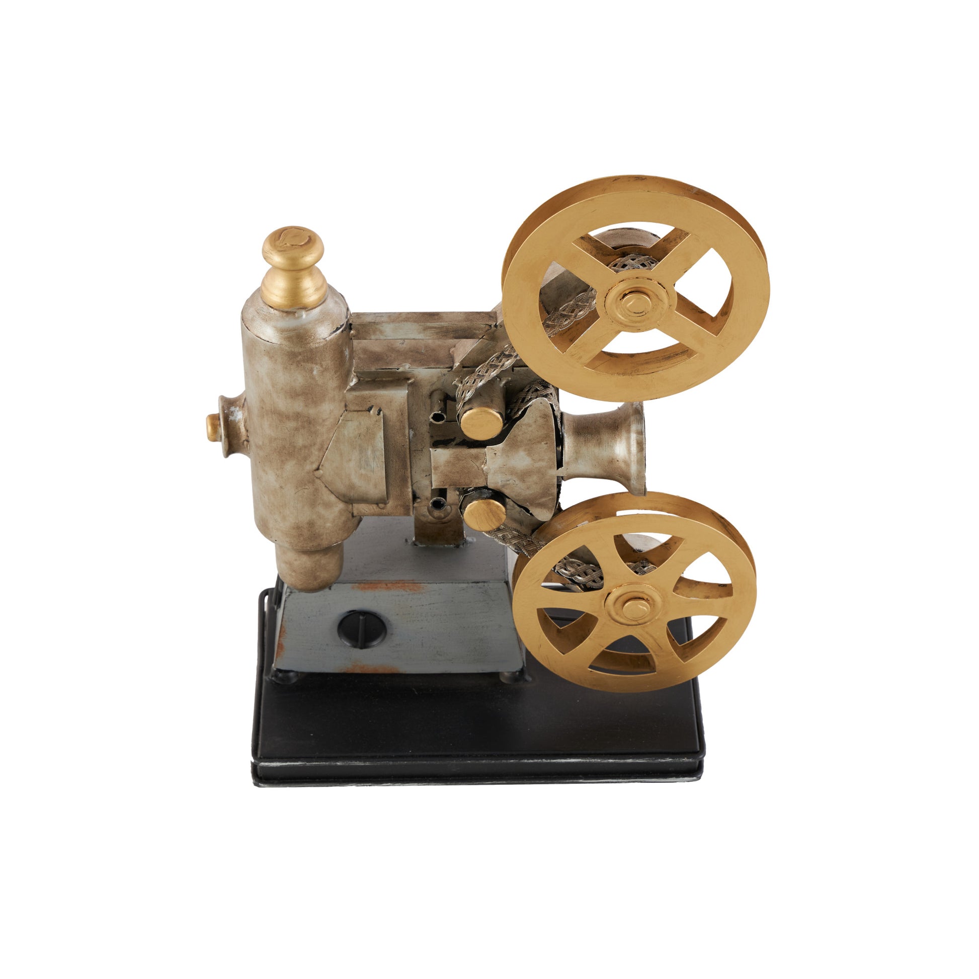 Film Black Metal Camera Decorative Sculpture