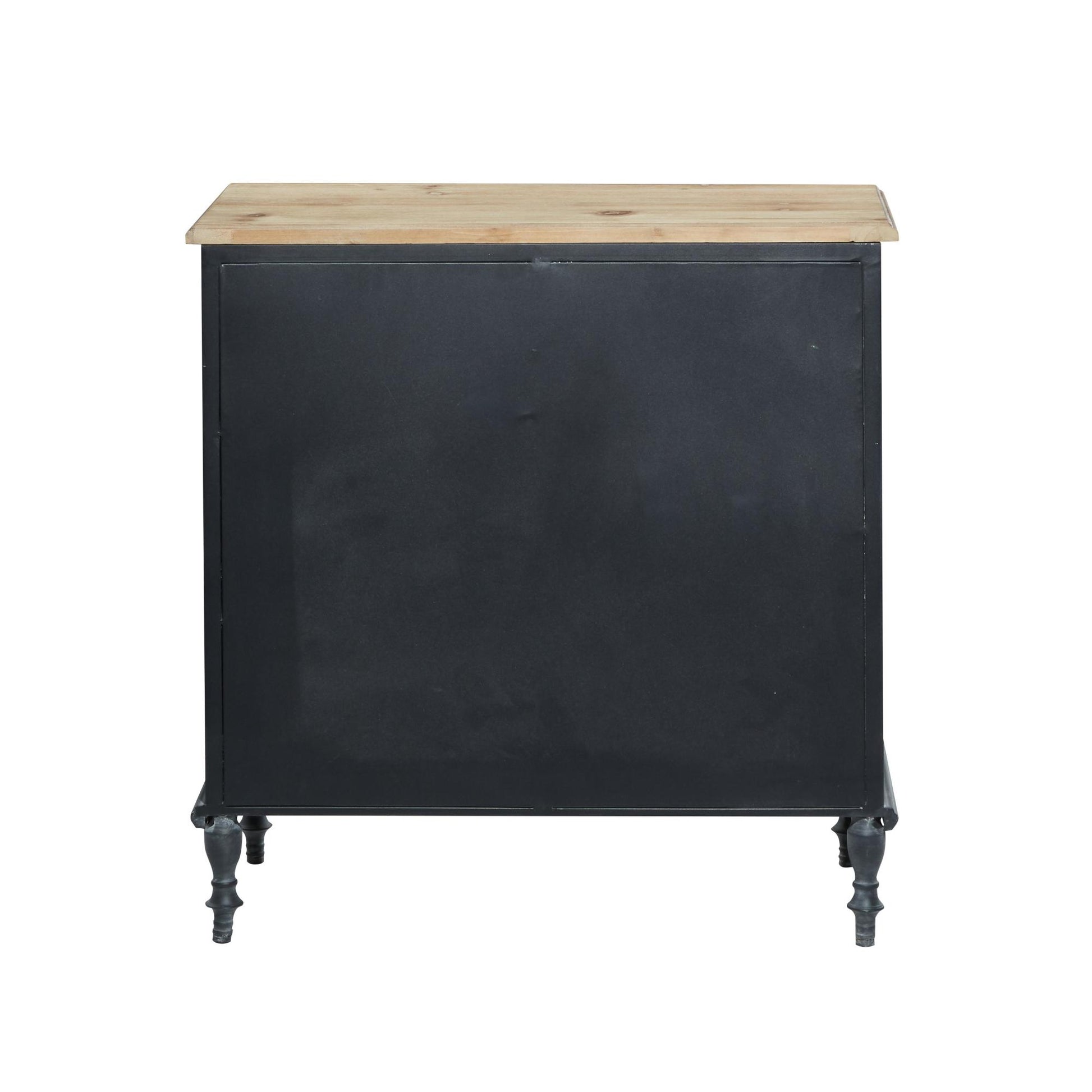 Brown Wood 3 Drawer and 2 Shelf Room Cabinet